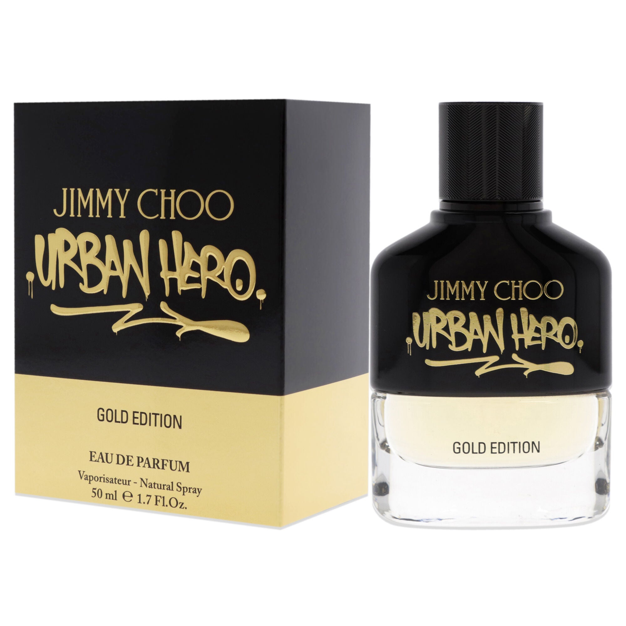 Urban Hero by Jimmy Choo for Men - 1.7 oz EDP Spray (Gold Edition), See Description, alternate image number 3