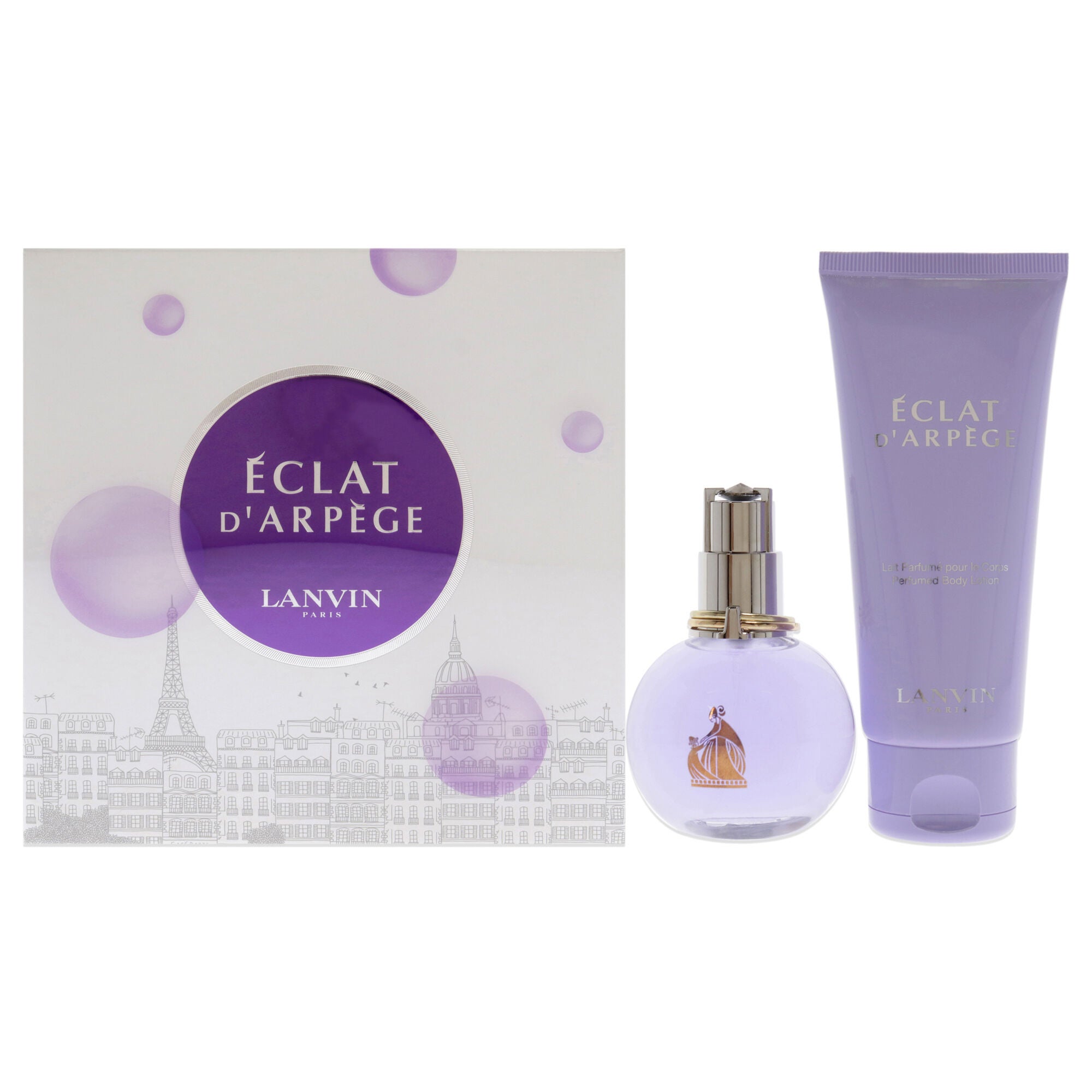 Eclat DArpege by Lanvin for Women - 2 Pc Gift Set 1.7oz EDP Spray, 3.3oz Perfumed Body Lotion, See Description, hi-res image number 0