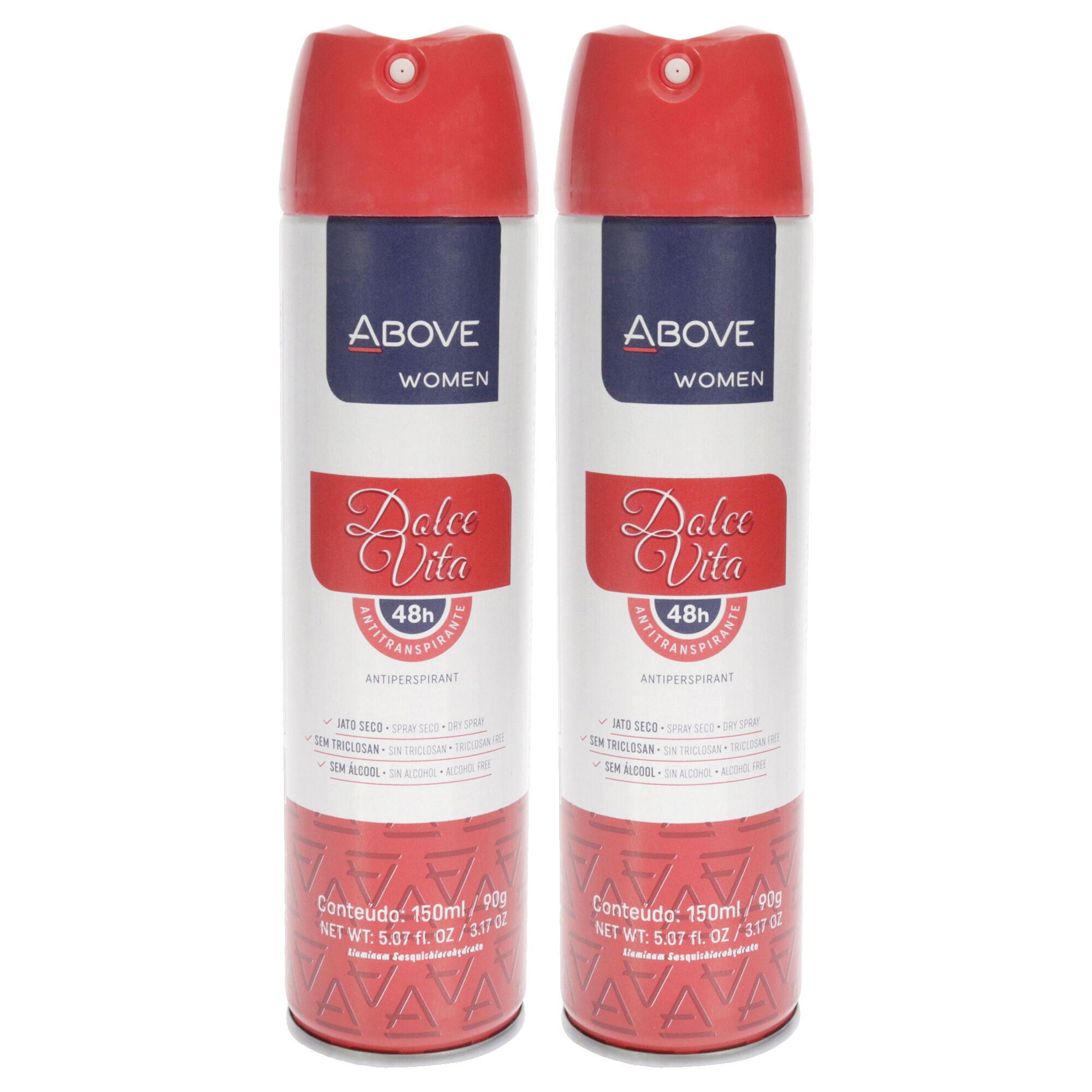 48 Hours Antiperspirant Deodorant - Dolce Vita by Above for Women - 3.17 oz Deodorant Spray - Pack of 2, See Description, hi-res image number 0