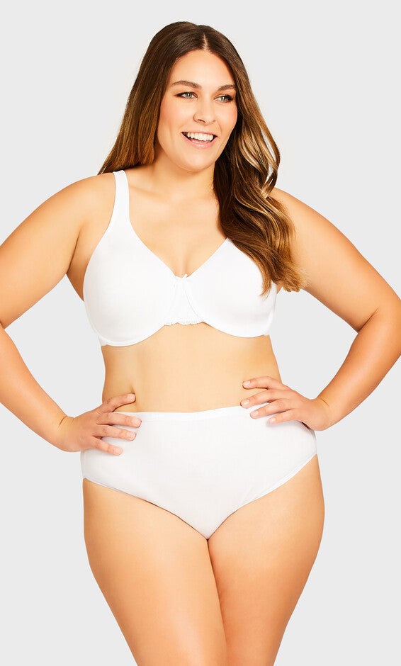 Comfort Hi Cut Brief - white, White, hi-res image number null