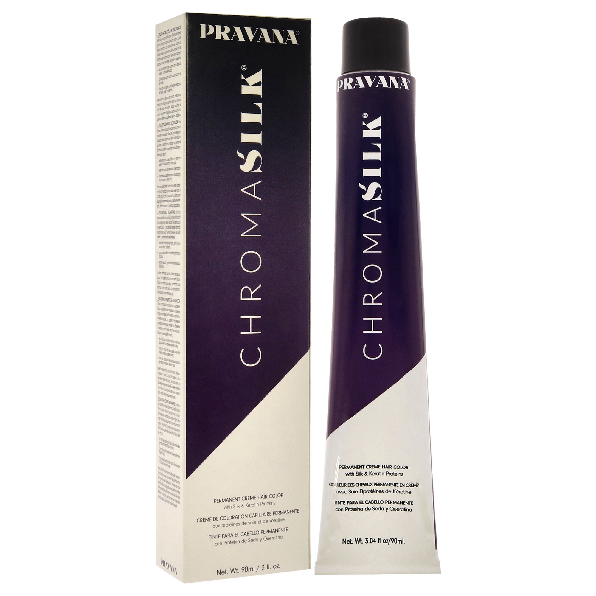 ChromaSilk Creme Hair Color - 7.35 Golden Mahogany Blonde by Pravana for Unisex - 3 oz Hair Color, See Description, alternate image number 2