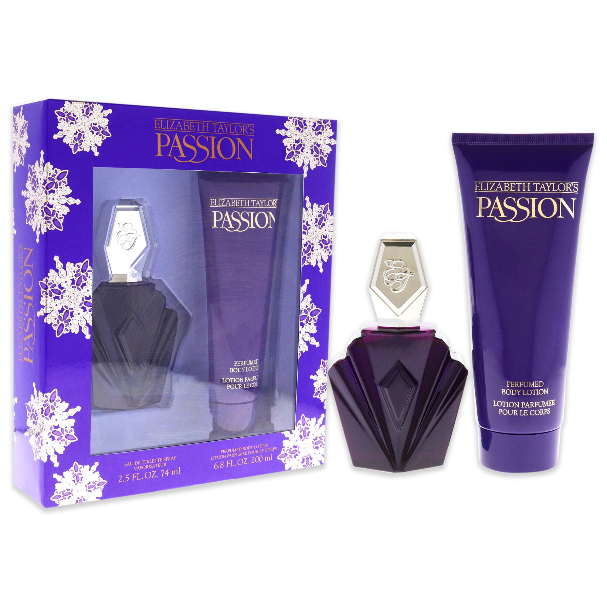 Passion by Elizabeth Taylor for Women - 2 Pc Gift Set 2.5oz EDT Spray, 6.8oz Perfumed Body Lotion, See Description, alternate image number 2