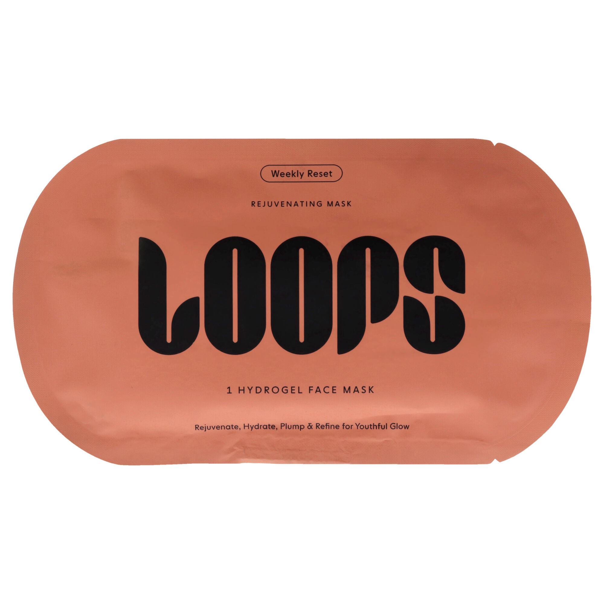 Weekly Reset Rejuvenating Hydrogel Face Mask by Loops for Women - 1 Pc Mask, See Description, hi-res image number 0