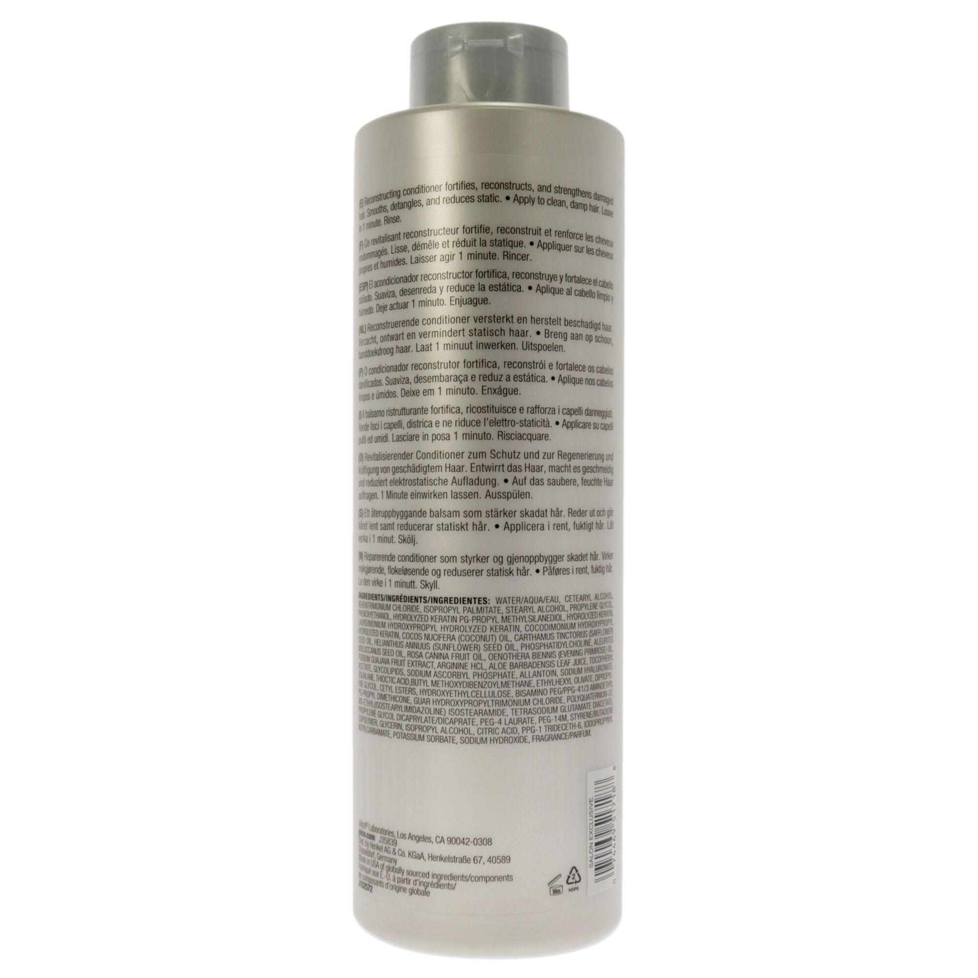 K-PAK Reconstructing Conditioner by Joico for Unisex - 33.8 oz Conditioner, See Description, alternate image number 1