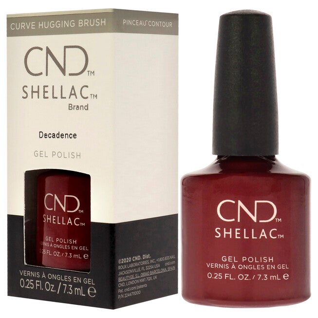 Shellac Nail Color - Decadence by CND for Women - 0.25 oz Nail Polish, , alternate image number null