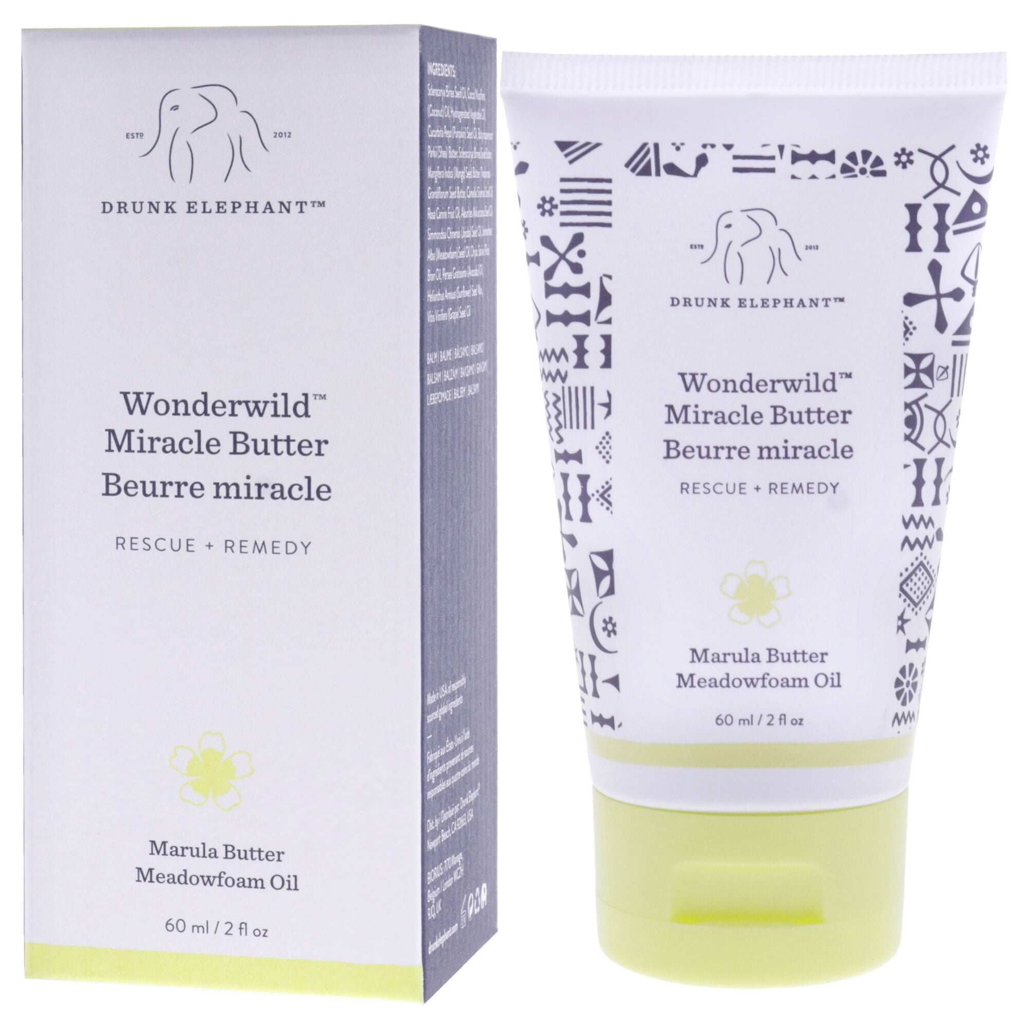 Wonderwild Miracle Butter by Drunk Elephant for Unisex - 2 oz Moisturizer, See Description, alternate image number 3