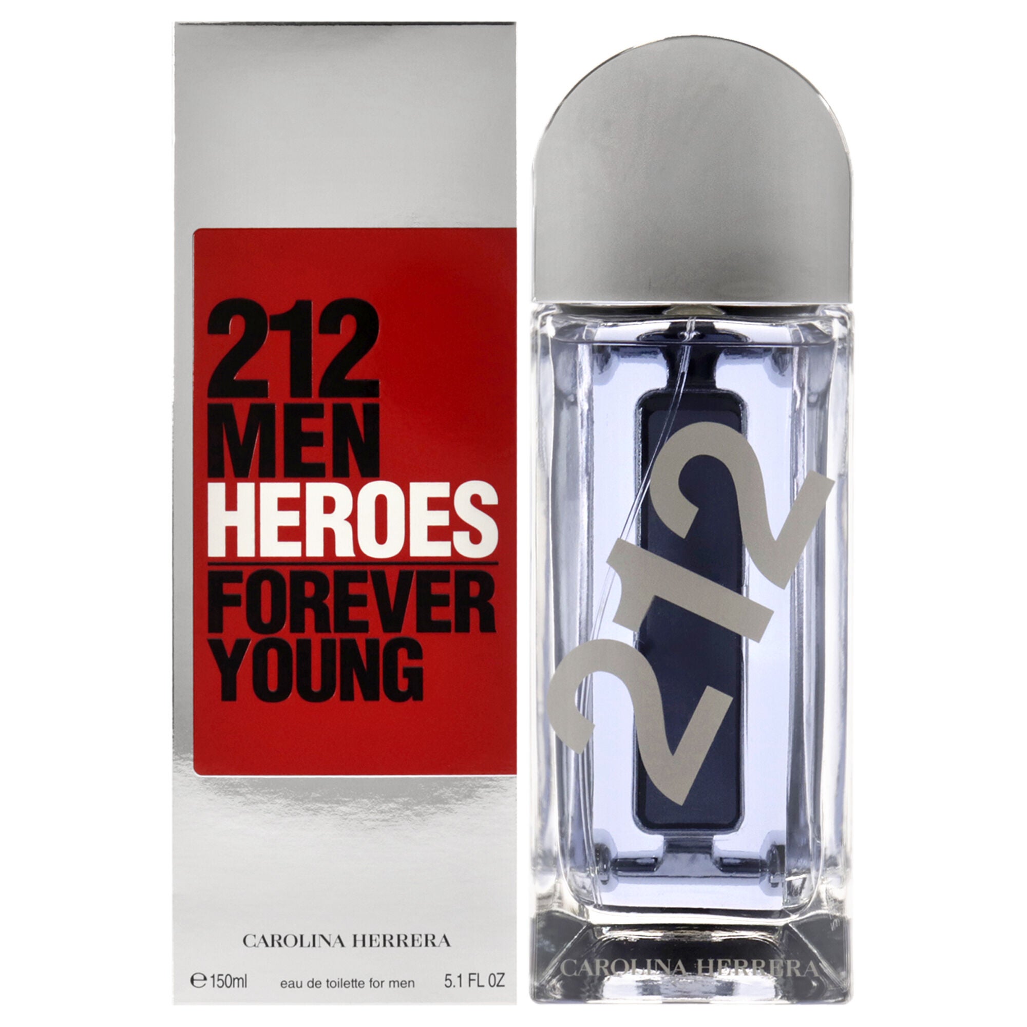212 Men Heroes Forever Young by Carolina Herrera for Men - 5.1 oz EDT Spray, See Description, hi-res image number 0