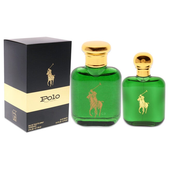 Polo Green by Ralph Lauren for Men - 2 Pc Gift Set 4oz EDT Spray, 0.5oz EDT spray, , alternate image number null