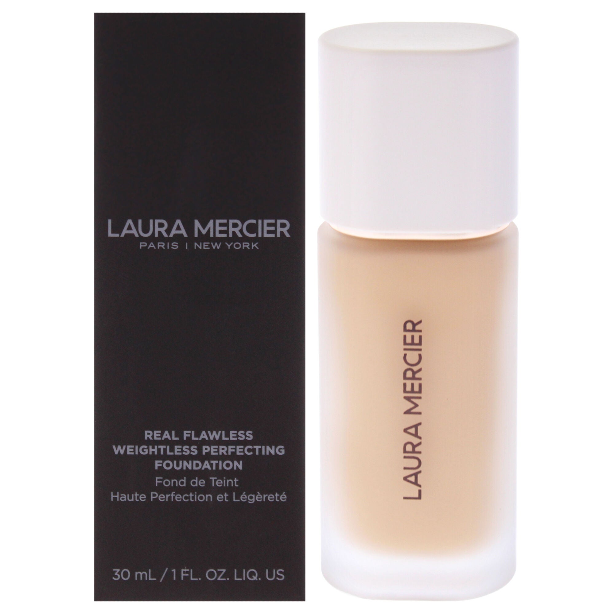 Real Flawless Weightless Perfecting Foundation - 2C1 Ercu by Laura Mercier for Women - 1 oz Foundation, See Description, hi-res image number 0
