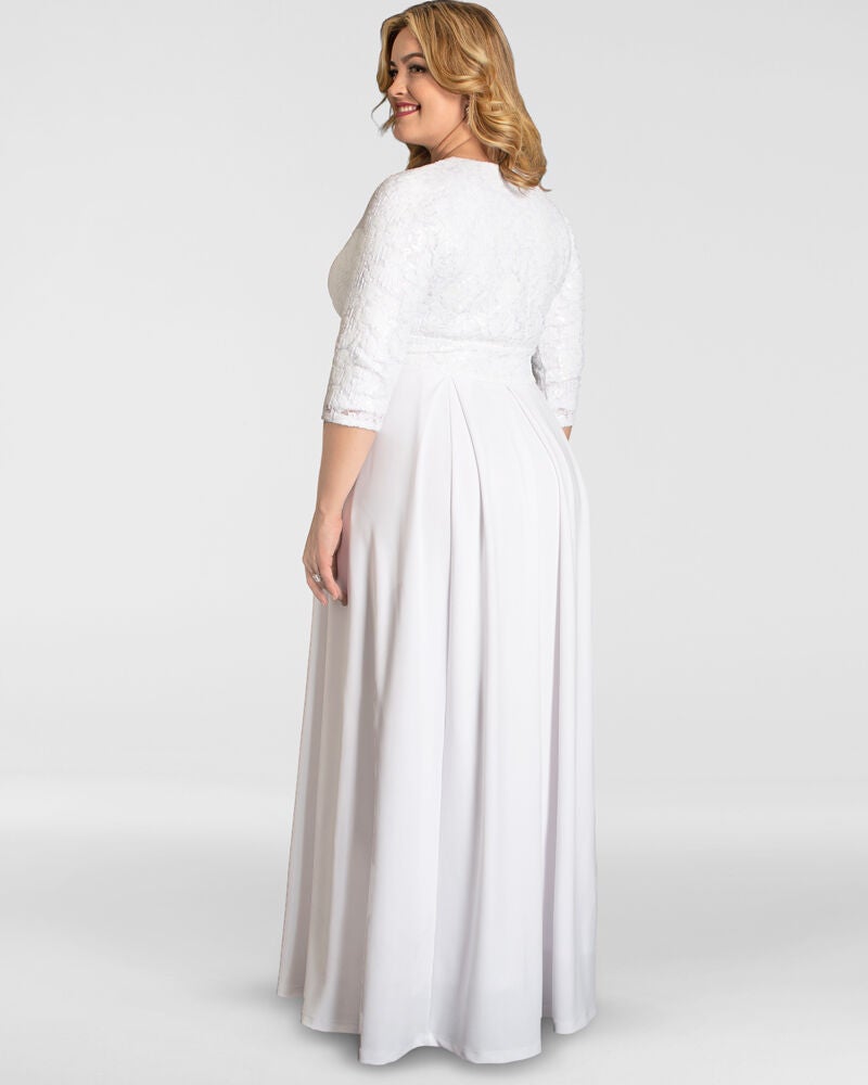 Starlight Sequined Wedding Gown, , alternate image number 8