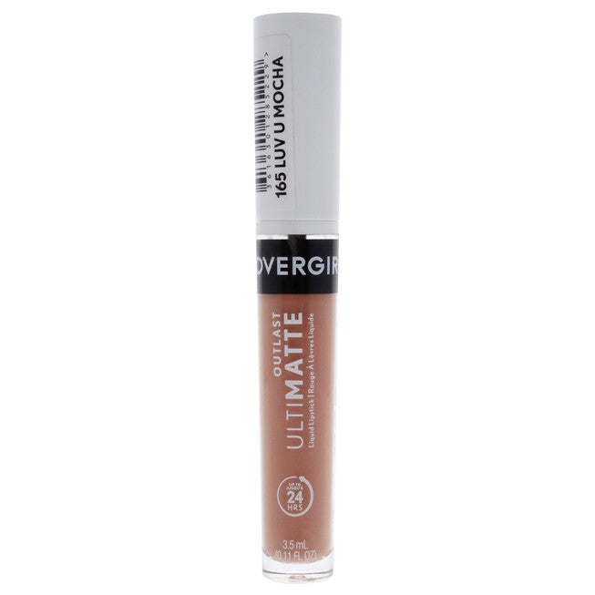 Outlast UltiMatte Liquid Lipstick - 165 Luv U Mocha by CoverGirl for Women - 0.11 oz Lipstick, NA, hi-res image number null