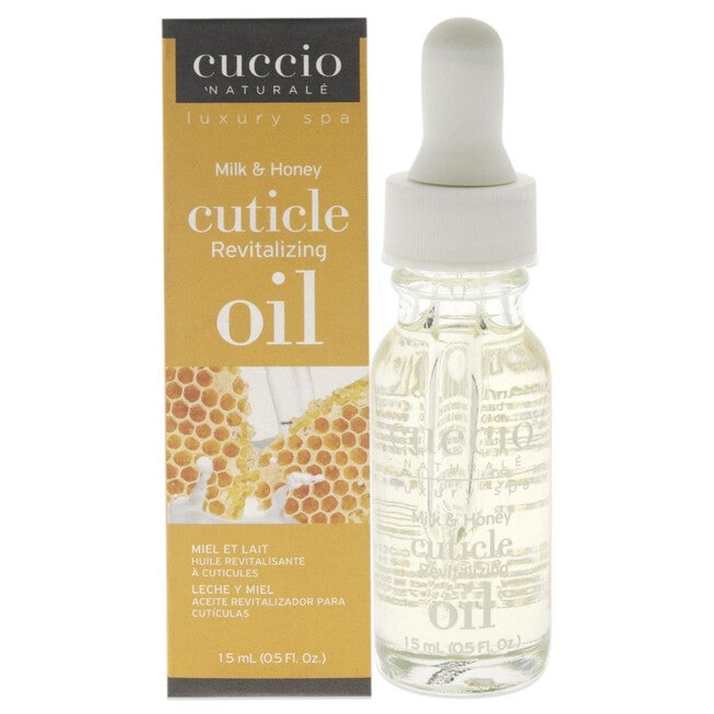 Cuticle Revitalizing Oil - Milk and Honey by Cuccio Naturale for Unisex - 0.5 oz Oil, See Description, hi-res image number 0