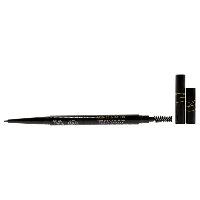 2-in-1 Defining Eyebrow Pencil and Powder - Auburn by Arches and Halos for Women - 0.017 oz Makeup, NA, alternate image number null