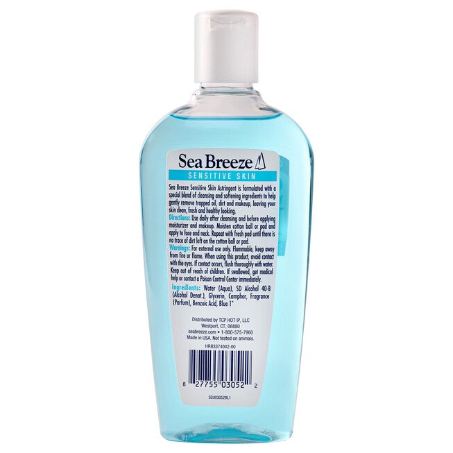 Astringent Sensitive Skin by Sea Breeze for Unisex - 10 oz Cleanser, NA, alternate image number null