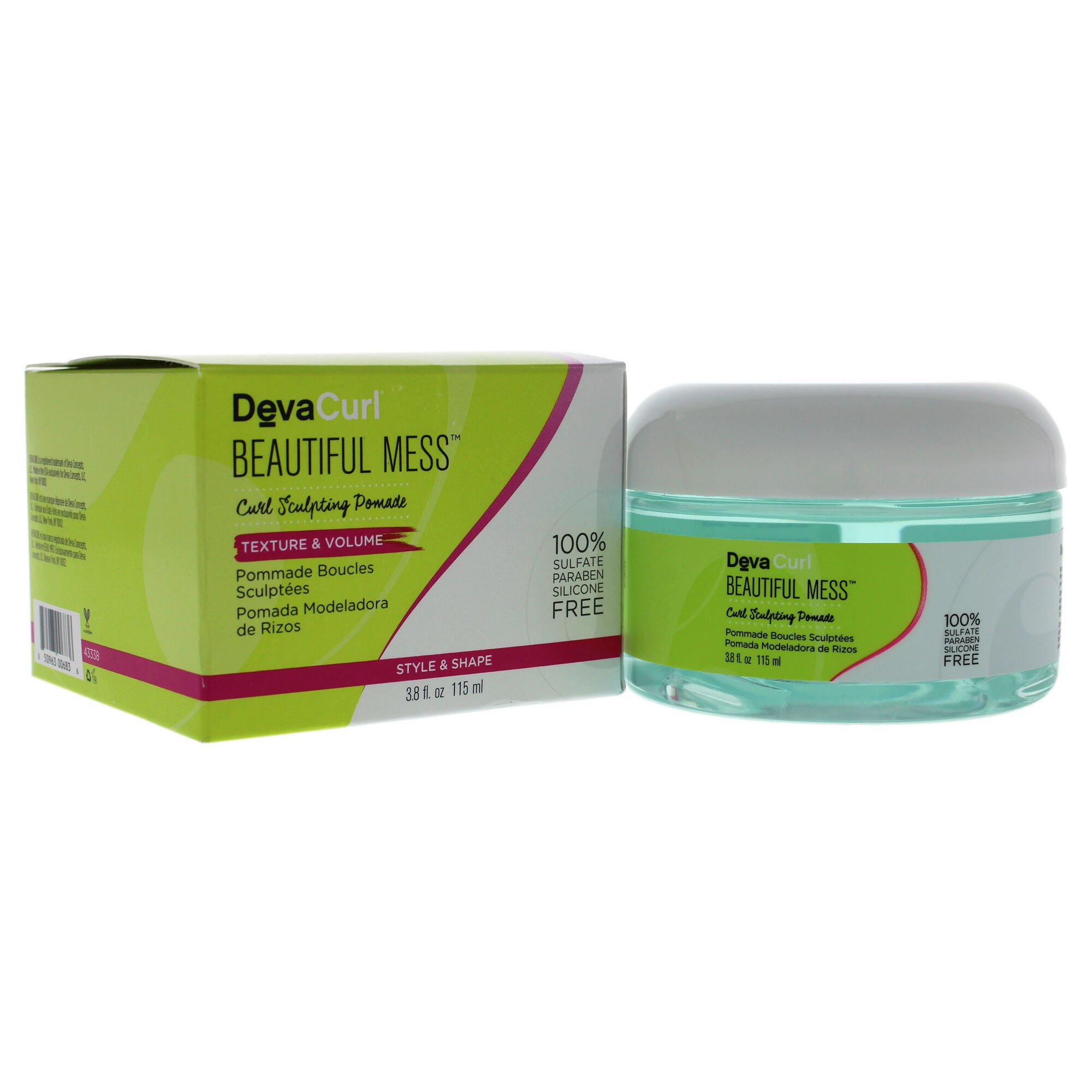 Beautiful Mess Curl Sculpting Pomade by DevaCurl for Women - 4.2 oz Pomade, See Description, alternate image number 2