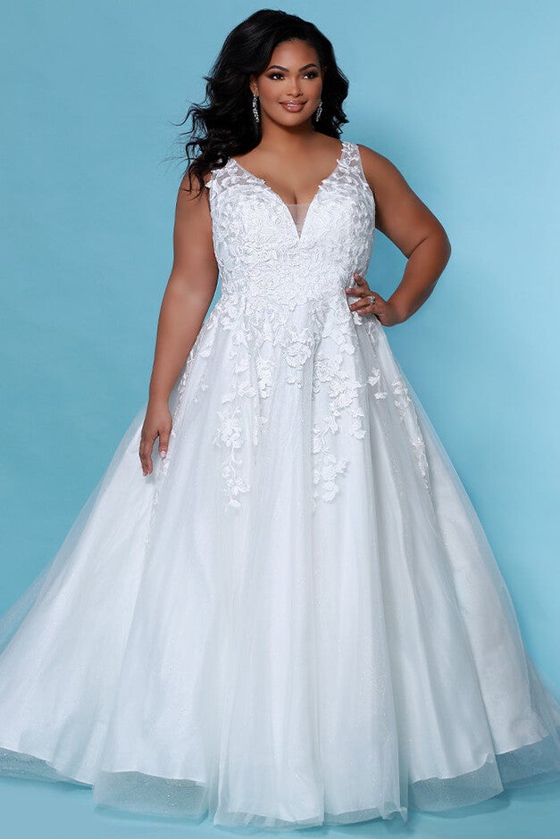 Short White Homecoming Dress Jasmine Wedding Dress A-line Gown Ivory Size 14 Woman Within Short White Homecoming Dress Jasmine Wedding Dress A-line Gown Ivory Size 14 Woman Within