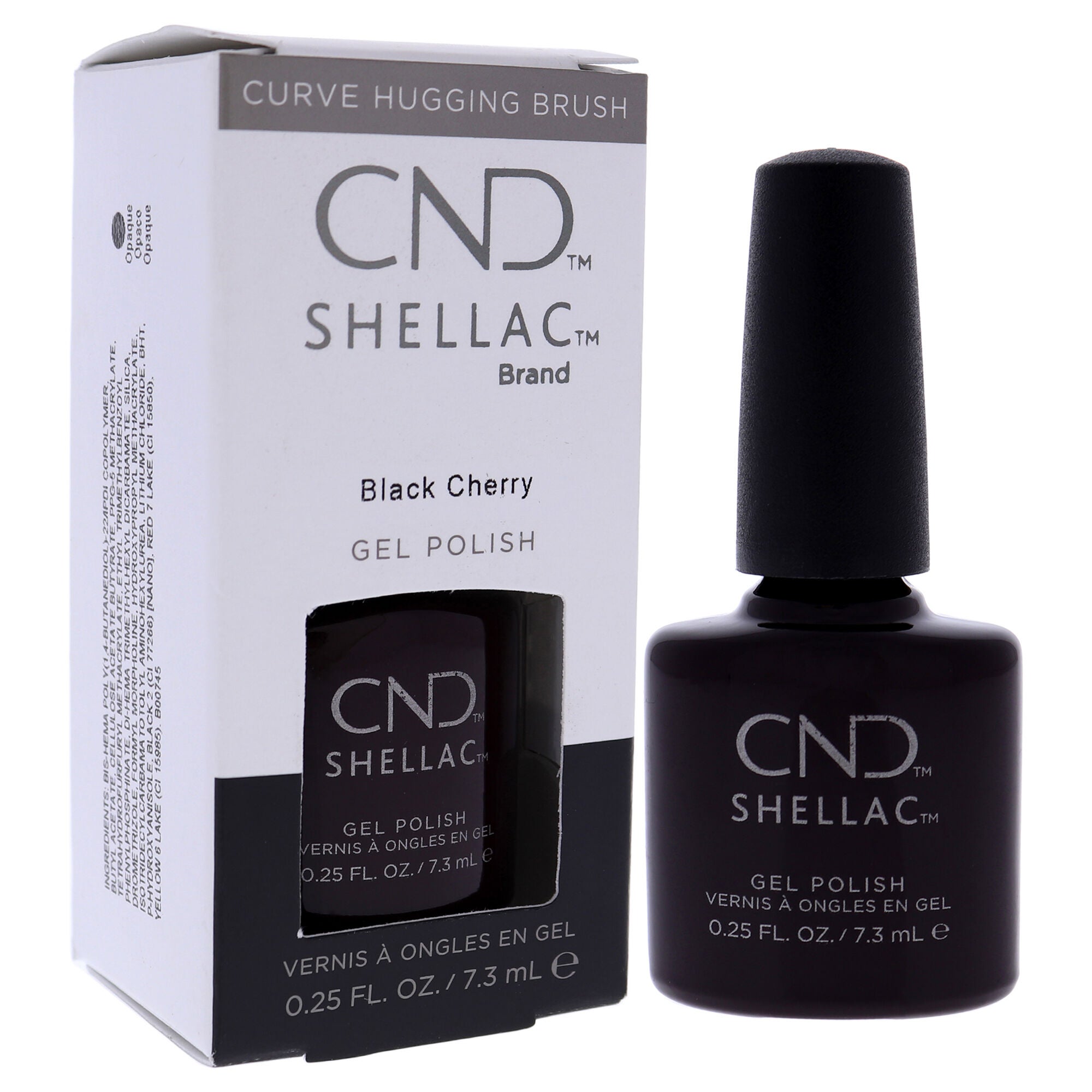 Shellac Nail Color - Black Cherry by CND for Women - 0.25 oz Nail Polish, See Description, alternate image number 2