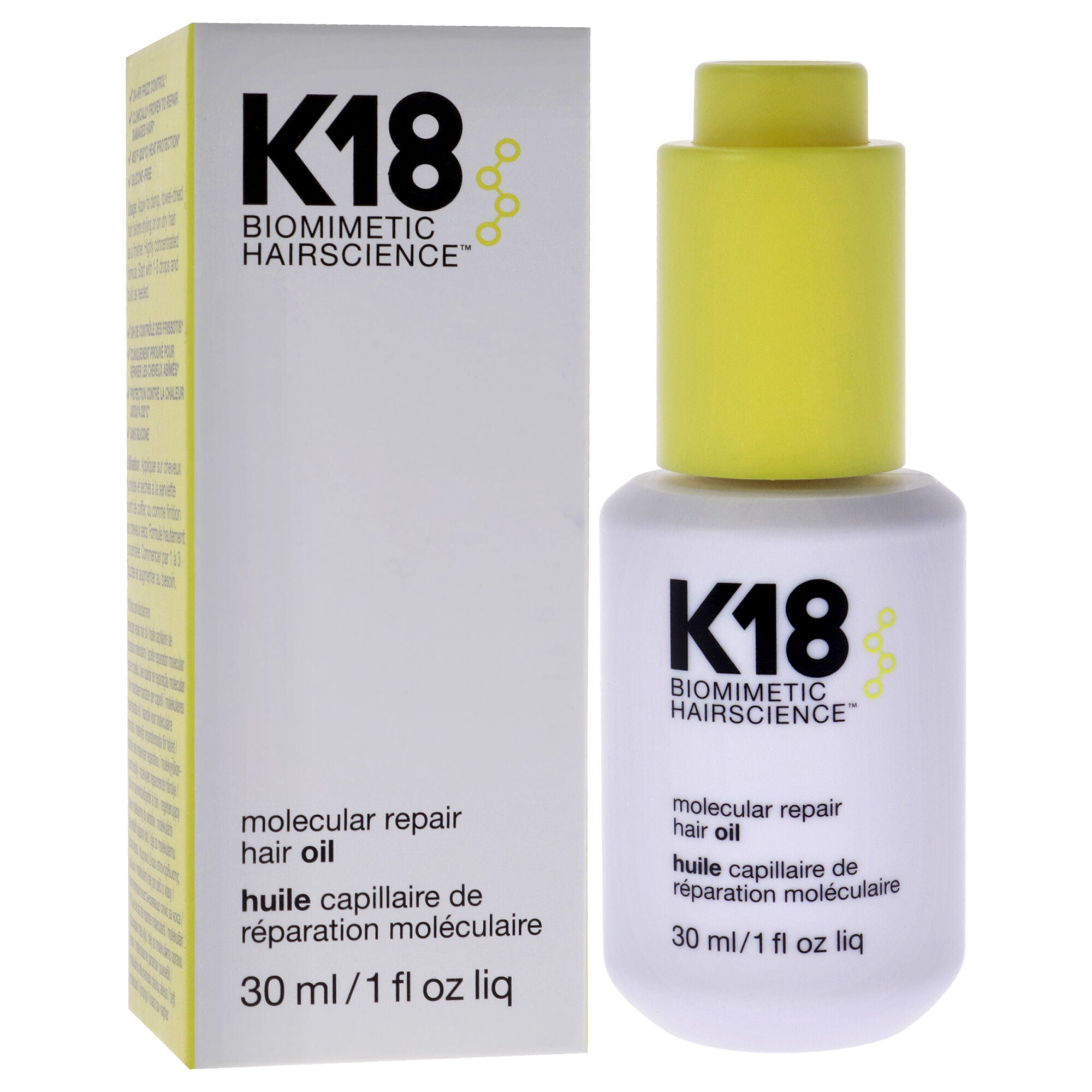Molecular Repair Hair Oil by K18 Hair for Women - 1 oz Oil, , alternate image number 7