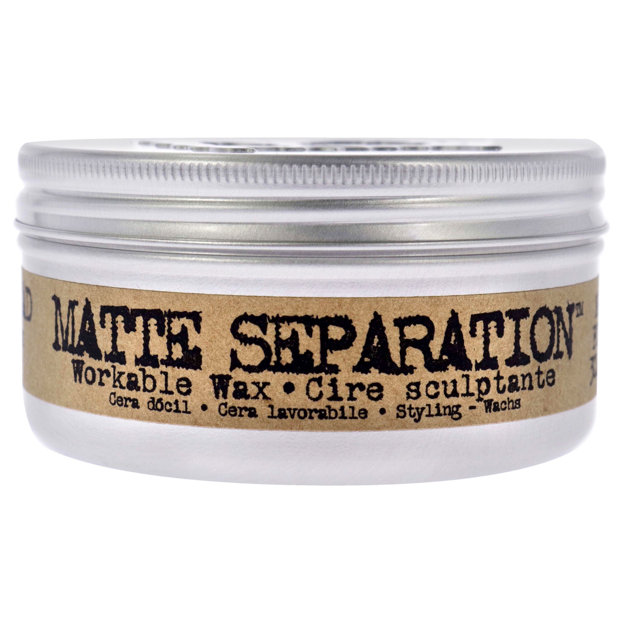 Bed Head B For Men Matte Separation Workable Wax by TIGI for Men - 3 oz Wax, , alternate image number 1