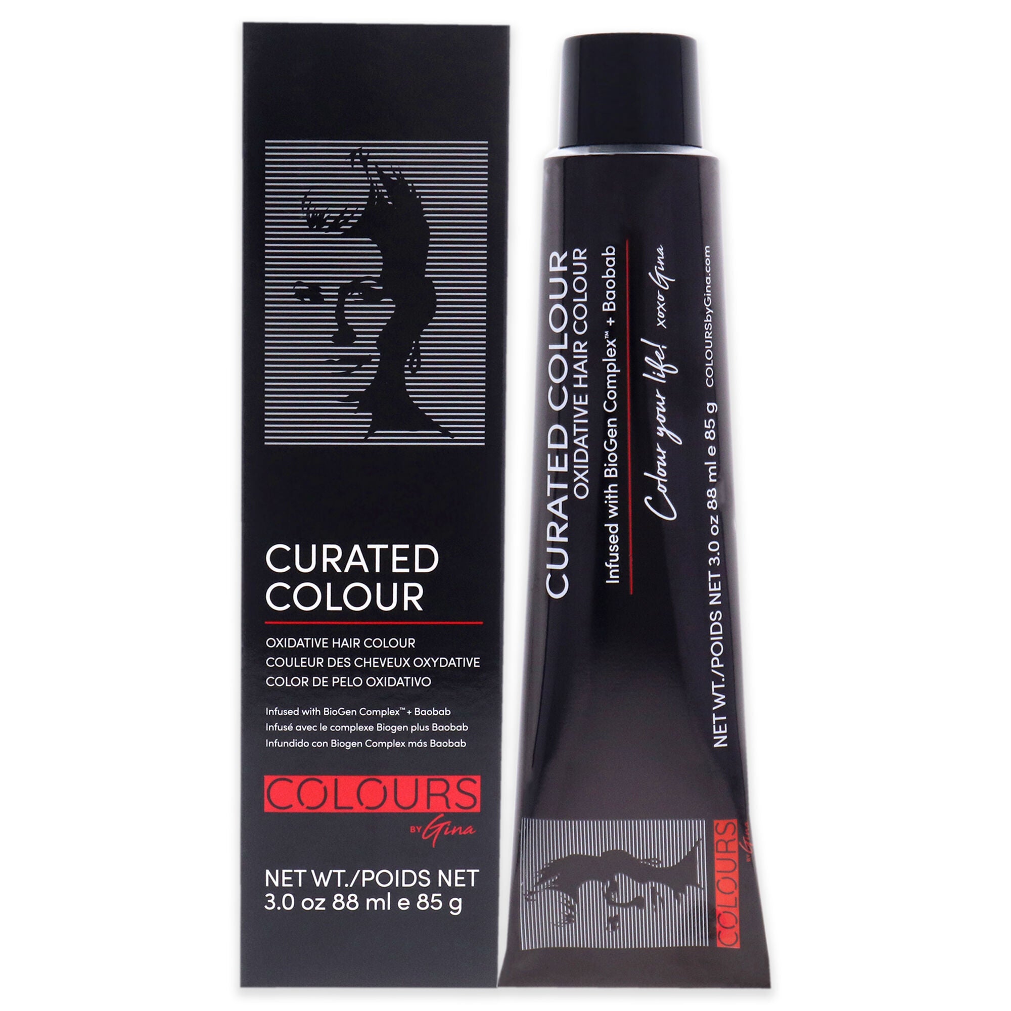Curated Colour - 2.0-2N Darkest Natural Brown by Colours By Gina for Unisex - 3 oz Hair Color, , alternate image number 5