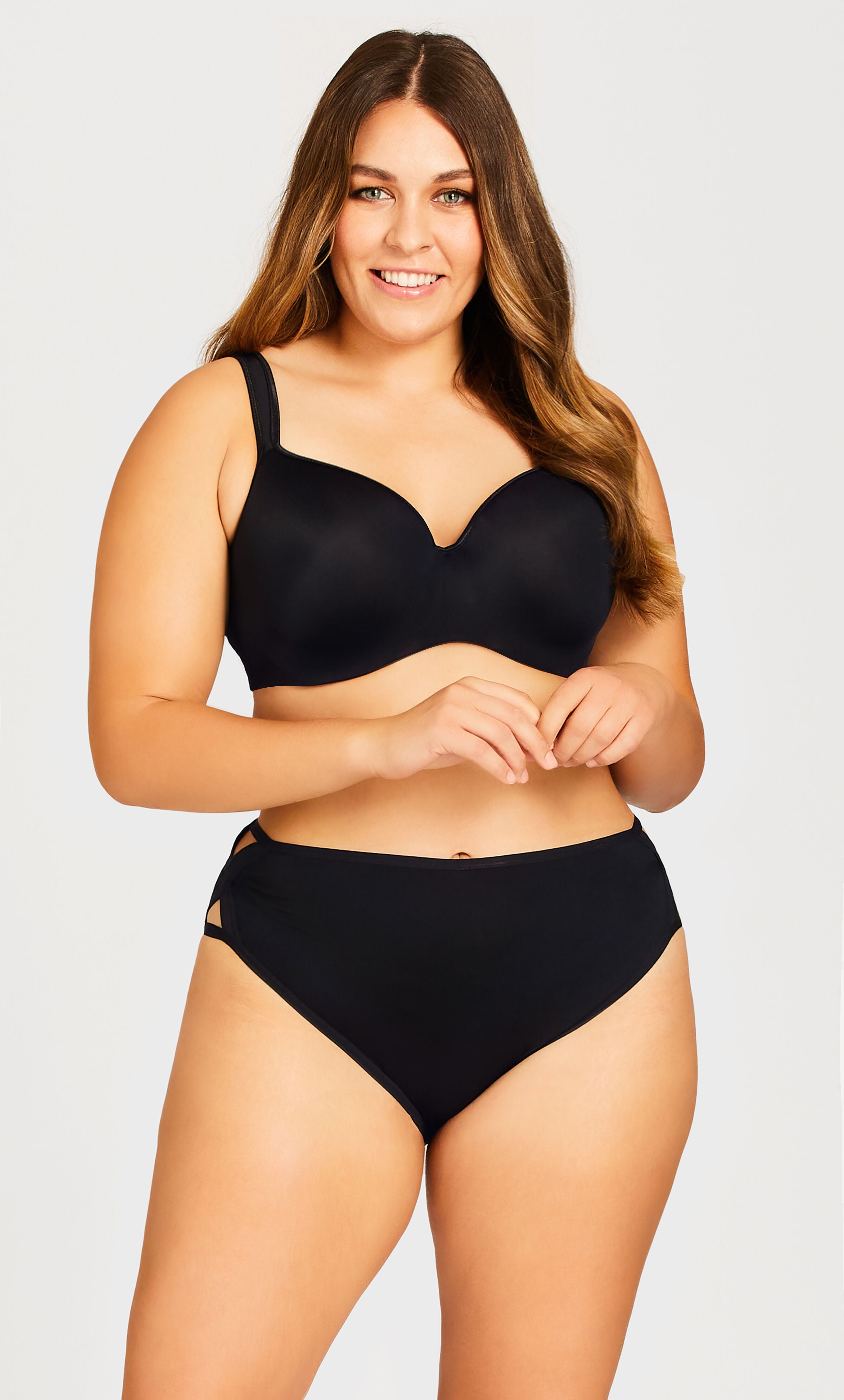 Microfiber X Brief - black, Black, hi-res image number 0