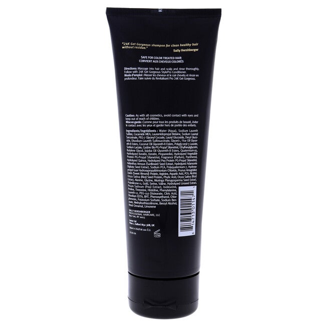 24K Get Gorgeous Shampoo by Sally Hershberger for Unisex - 8.5 oz Shampoo, , alternate image number null