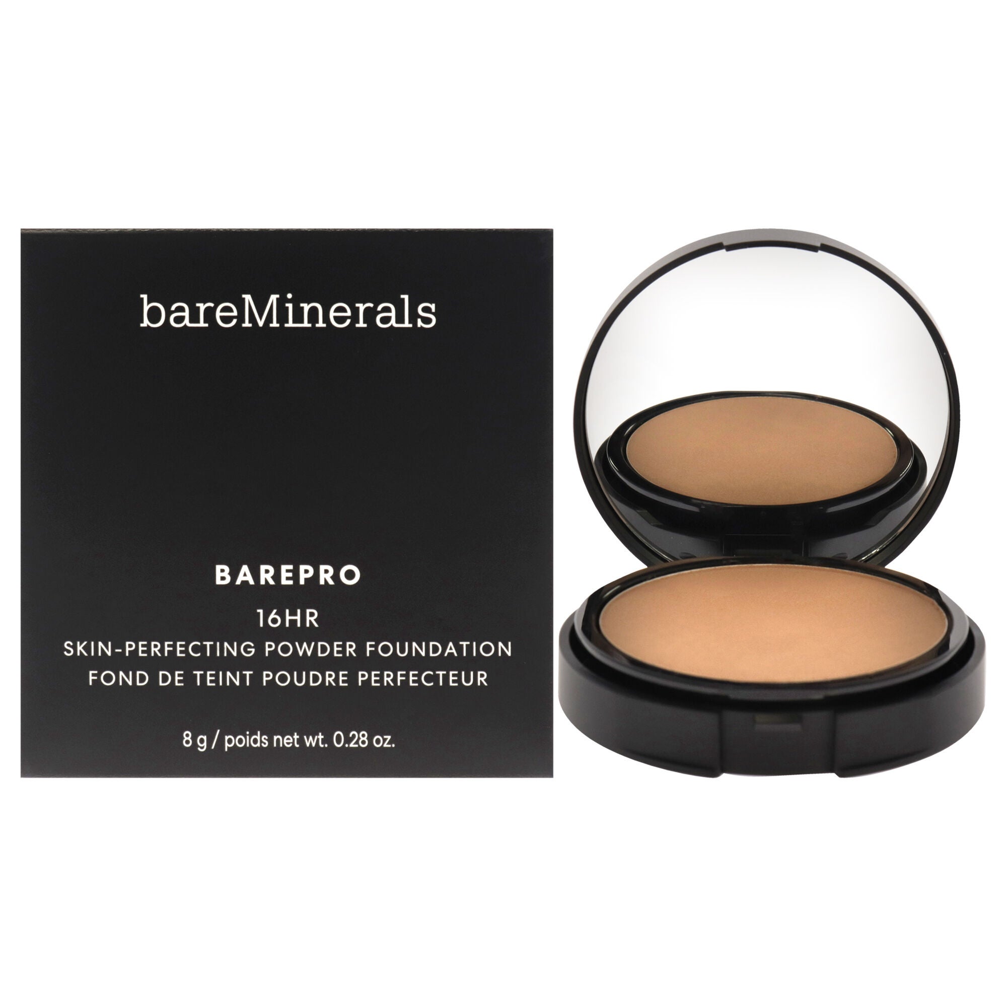 Barepro 16HR Skin Perfecting Powder Foundation - 45 Medium Deep Cool by bareMinerals for Women - 0.28 oz Foundation, , alternate image number 5