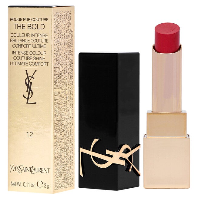 Rouge Pur Couture The Bold Lipstick - 12 Nu Incongru by Yves Saint Laurent for Women - 0.11 oz Lipstick, NA, alternate image number null