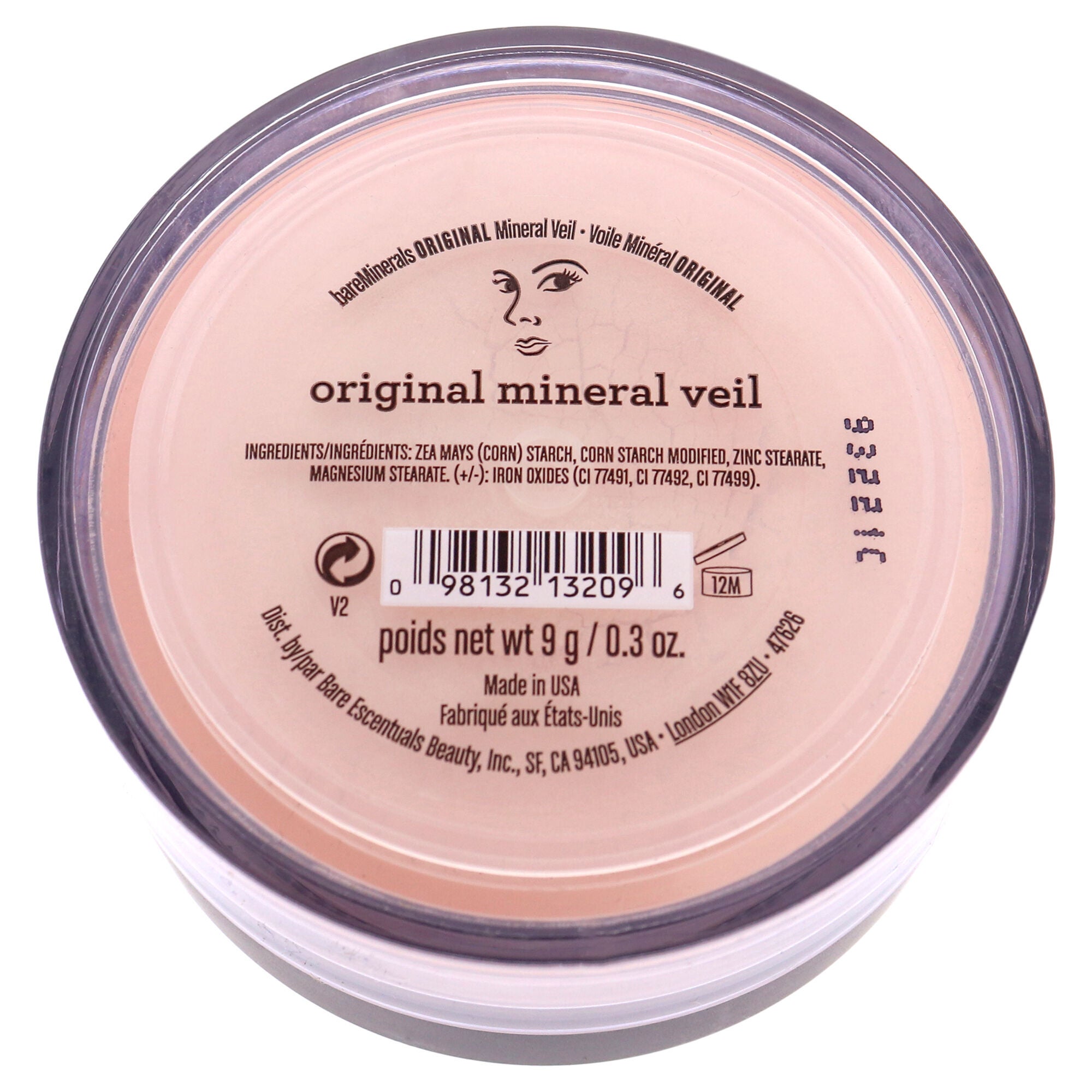 Original Mineral Veil Loose Setting Powder - Original by bareMinerals for Women - 0.3 oz Powder, See Description, alternate image number 1