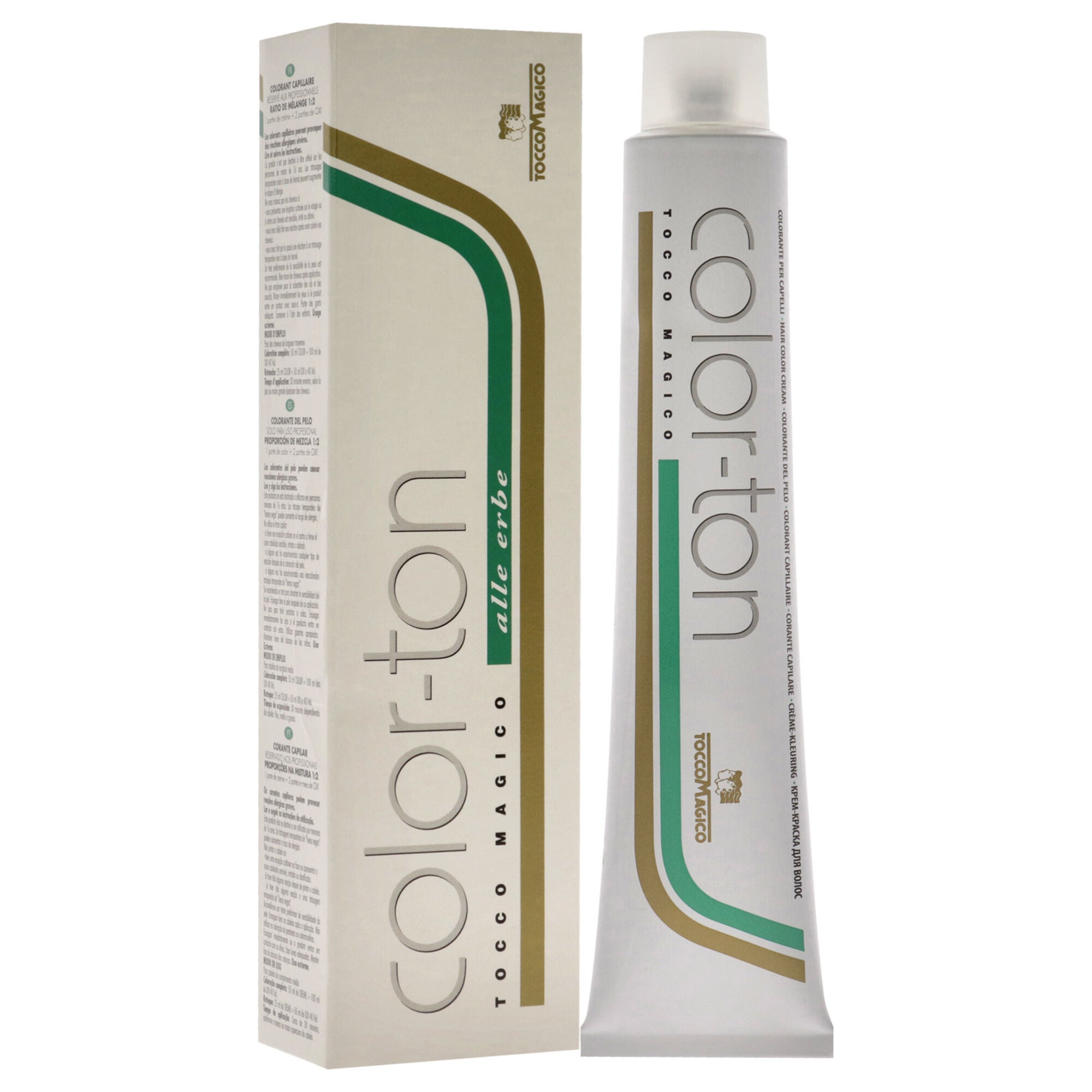 Color-Ton Permanent Hair Color - 1001 Ice Series Cool Ice by Tocco Magico for Unisex - 3.3 oz Hair Color, See Description, alternate image number 1