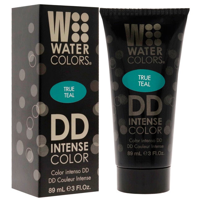 Watercolors DD Intense Color - True Teal by Tressa for Unisex - 3 oz Hair Color, NA, alternate image number null