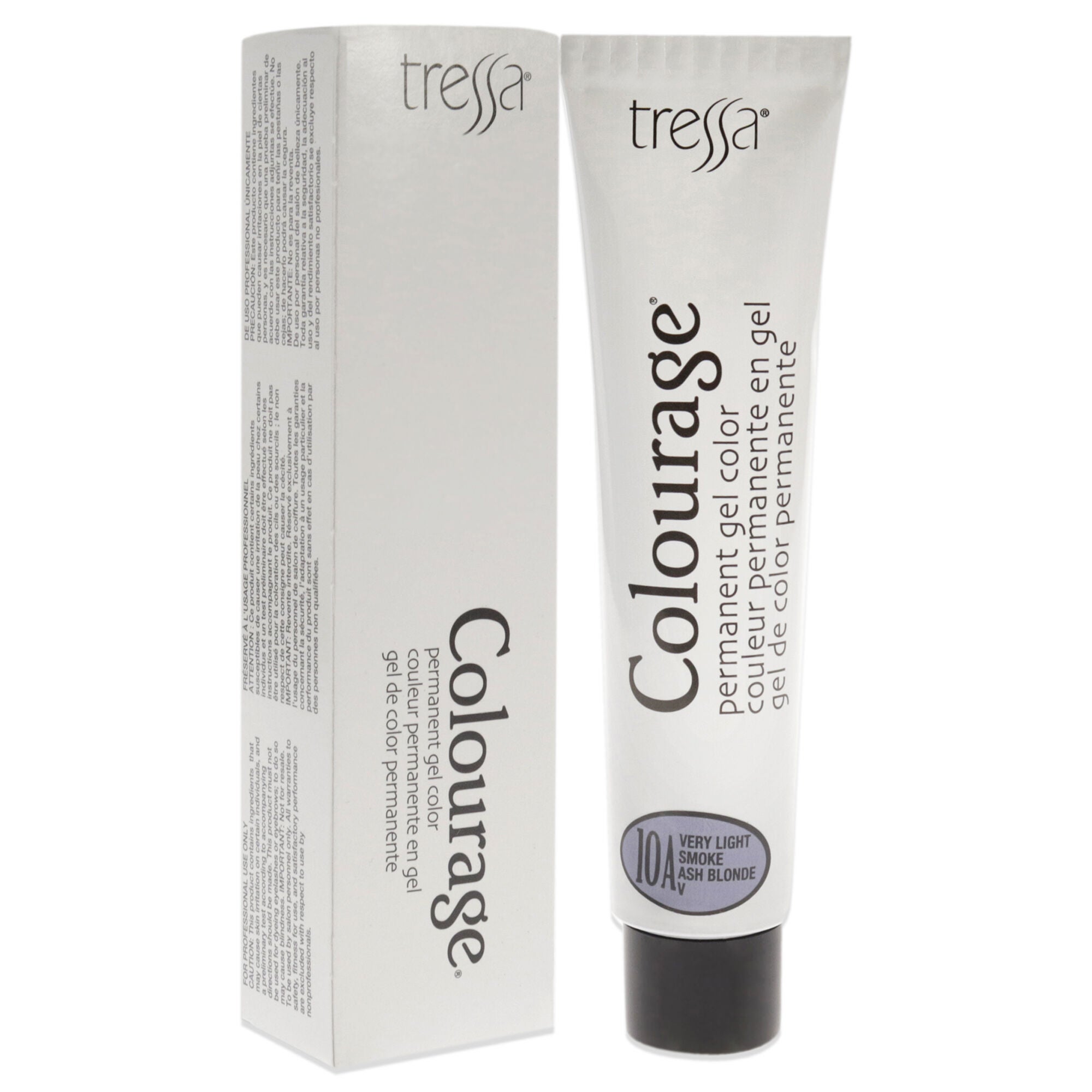 Colourage Permanent Gel Color - 10A Very Light Smoke Ash Blonde by Tressa for Unisex - 2 oz Hair Color, See Description, alternate image number 2