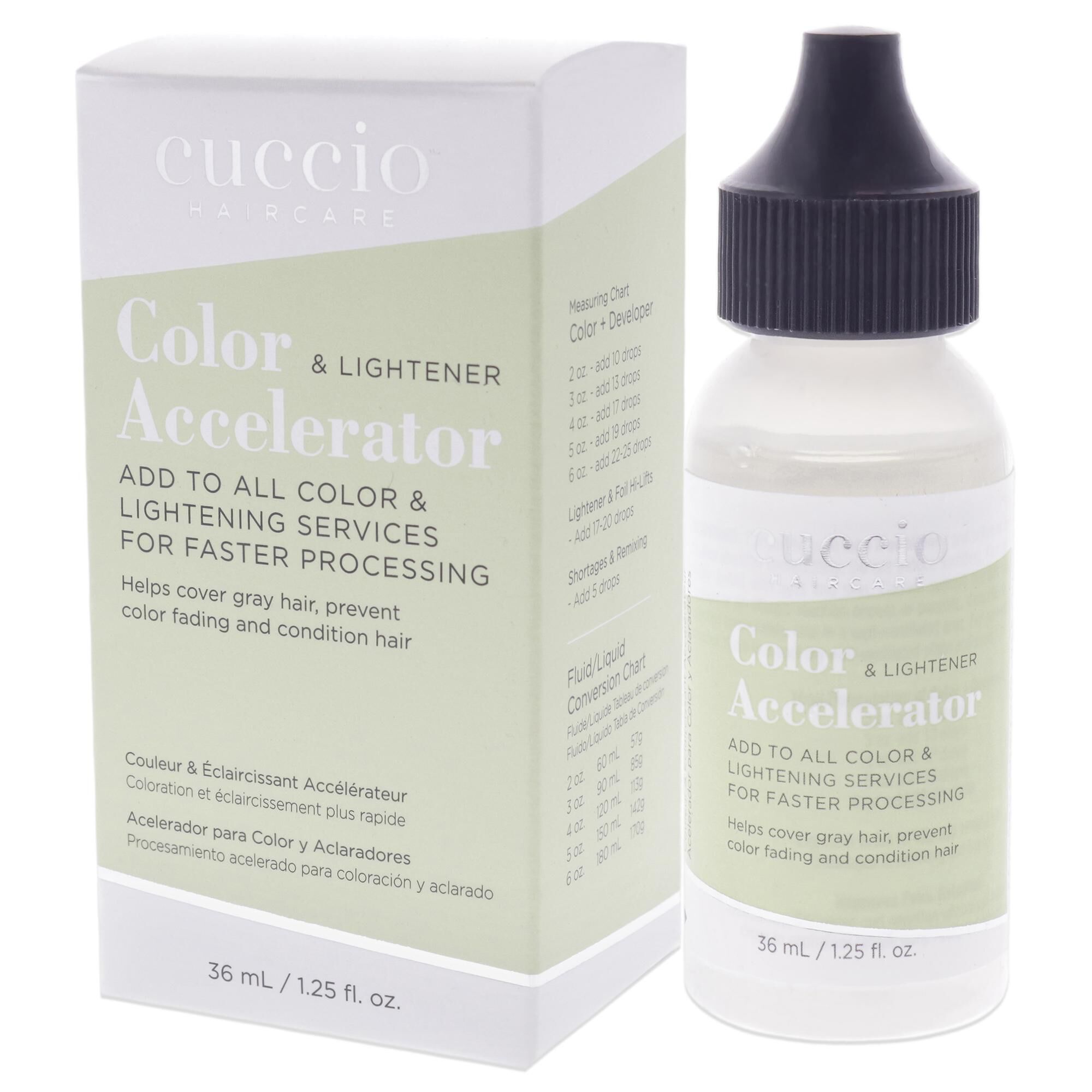 Color and Lightener Accelerator by Cuccio Haircare for Unisex - 1.25 oz Lightener, , alternate image number 7