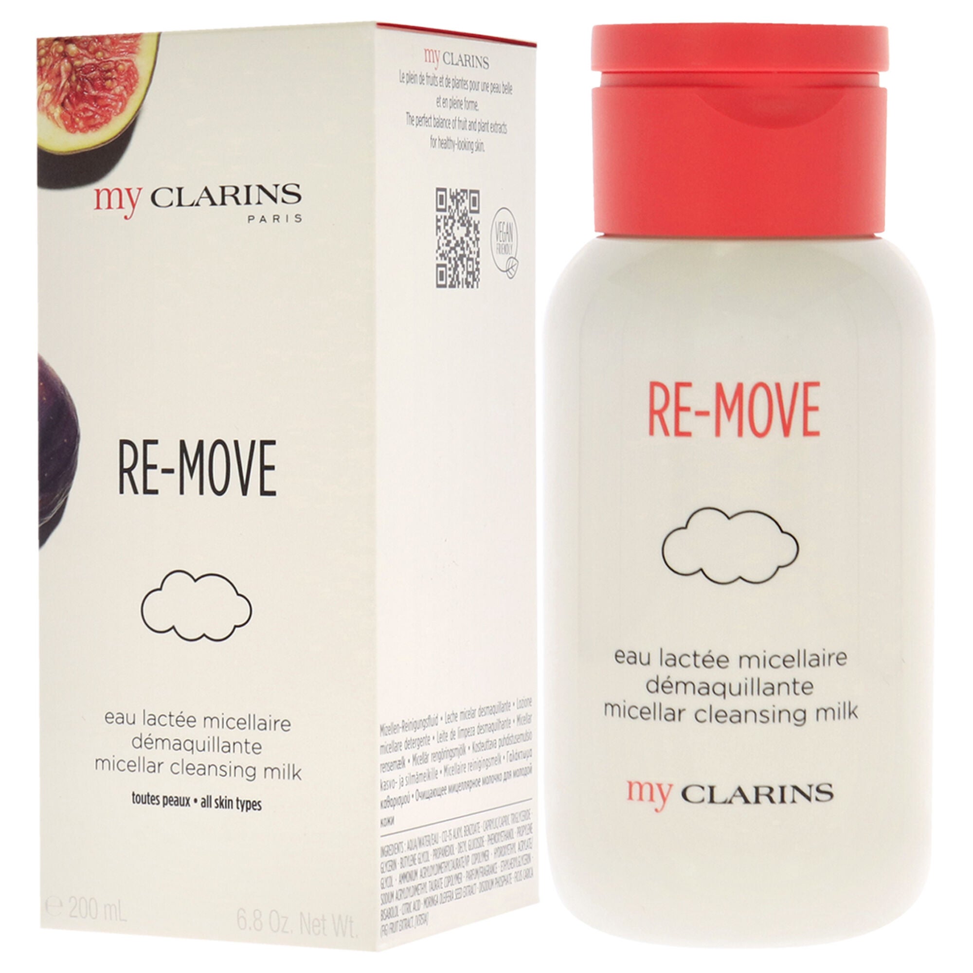 Re-Move Micellar Cleansing Milk by Clarins for Women - 6.8 oz Cleanser, , alternate image number 7