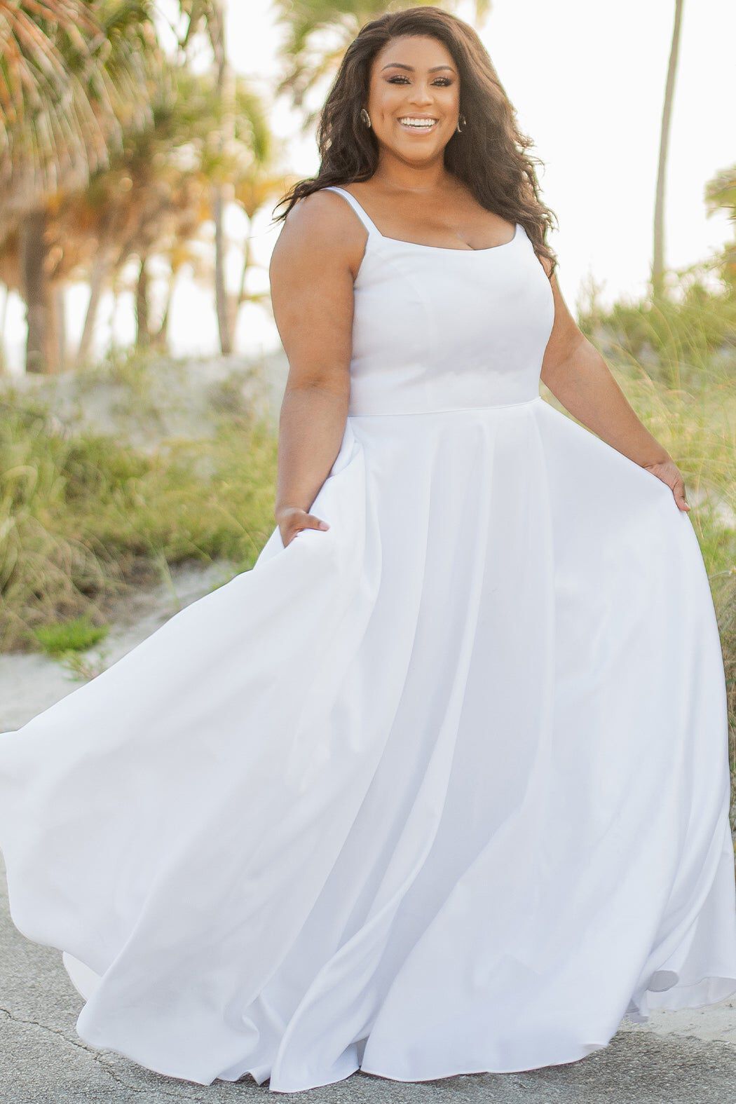 Woman within wedding dresses hot sale