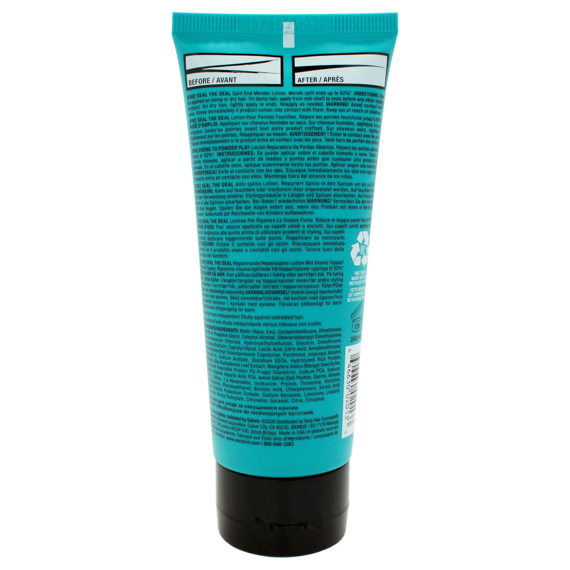 Healthy Sexy Hair Seal The Deal Split and Mender Lotion by Sexy Hair for Women - 3.4 oz Treatment, See Description, alternate image number 3