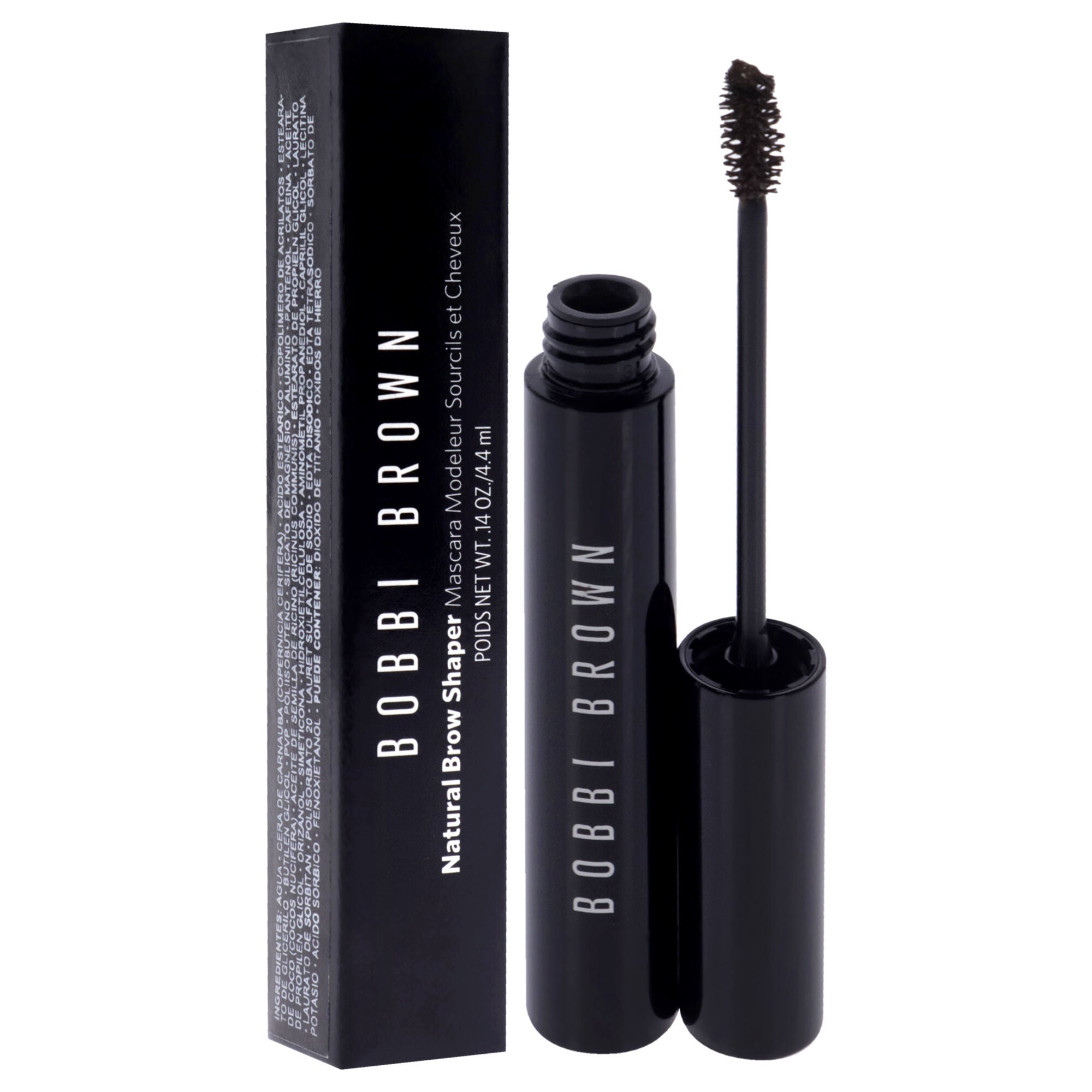 Natural Brow Shaper - 2 Mahogany by Bobbi Brown for Women - 0.14 oz Mascara, Black, alternate image number 2