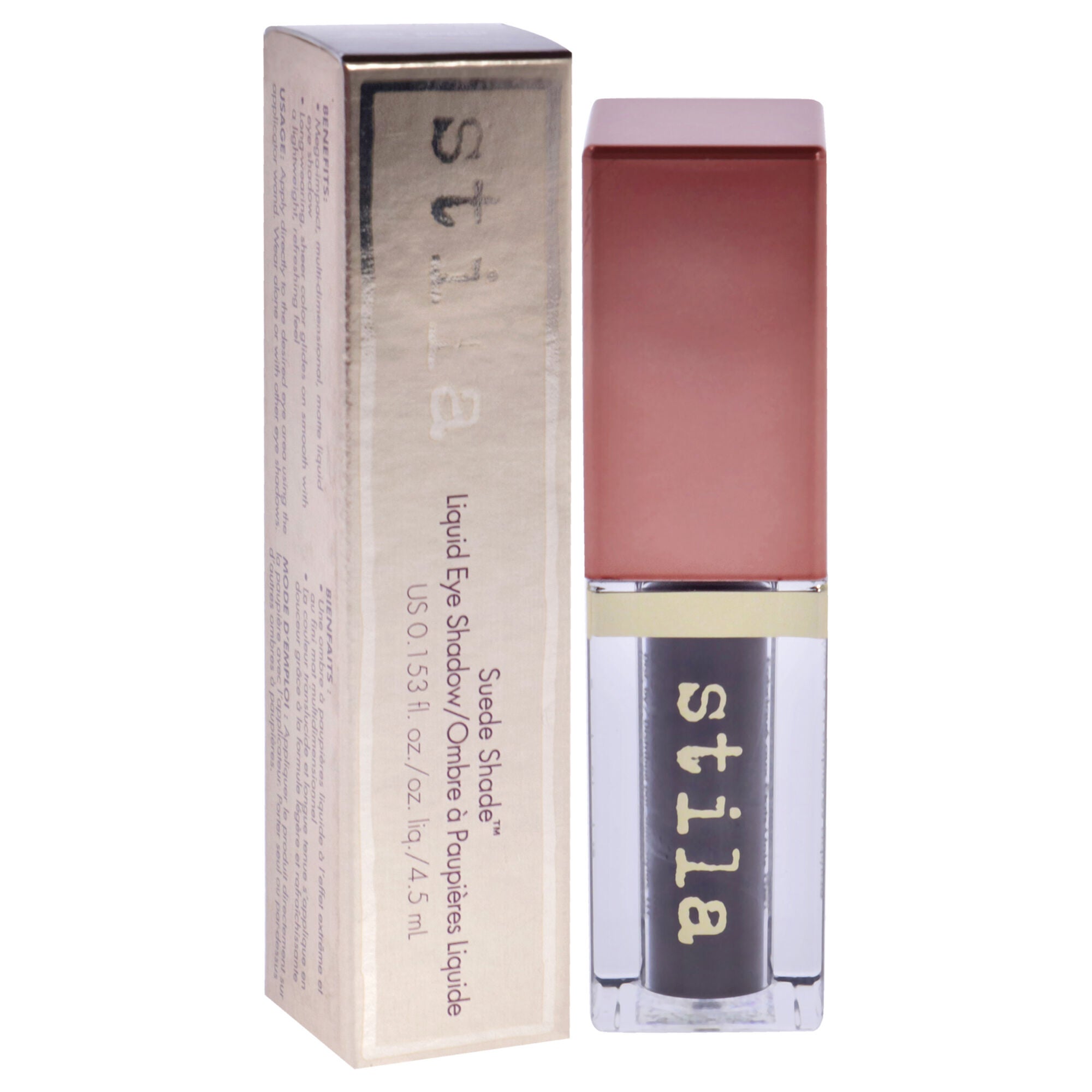 Suede Shade Liquid Eye Shadow - Sheer Pewter by Stila for Women - 0.153 oz Eye Shadow, See Description, alternate image number 2