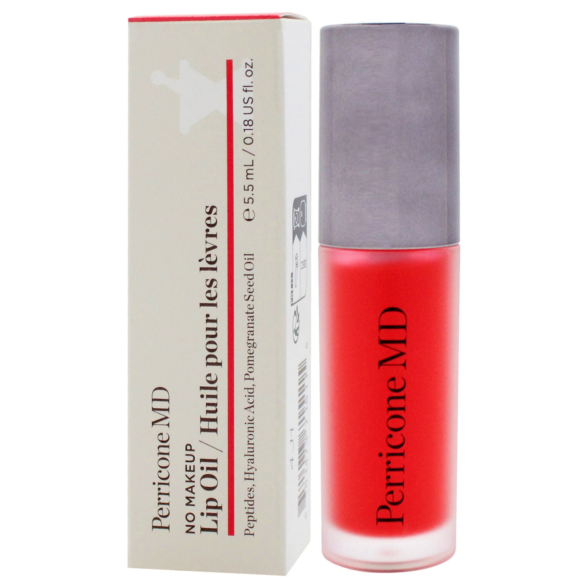 No Makeup Lip Oil - 5 Raspberry by Perricone MD for Women - 0.15 oz Lip Oil, Pink, alternate image number 3