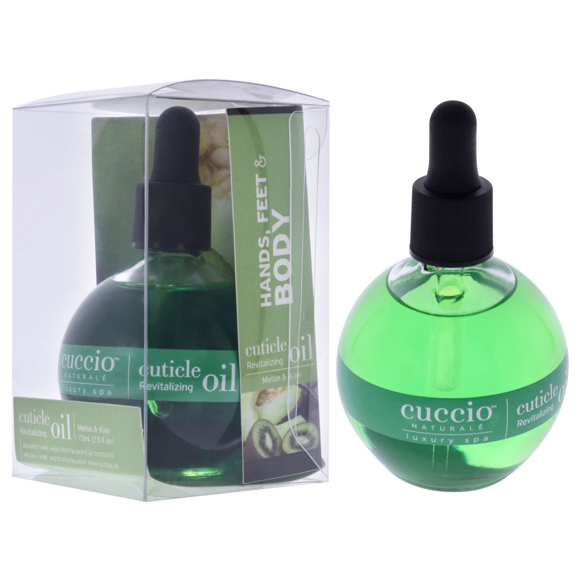 Cuticle Revitalizing Oil - Melon and Kiwi by Cuccio Naturale for Unisex - 2.5 oz Oil, See Description, alternate image number 3