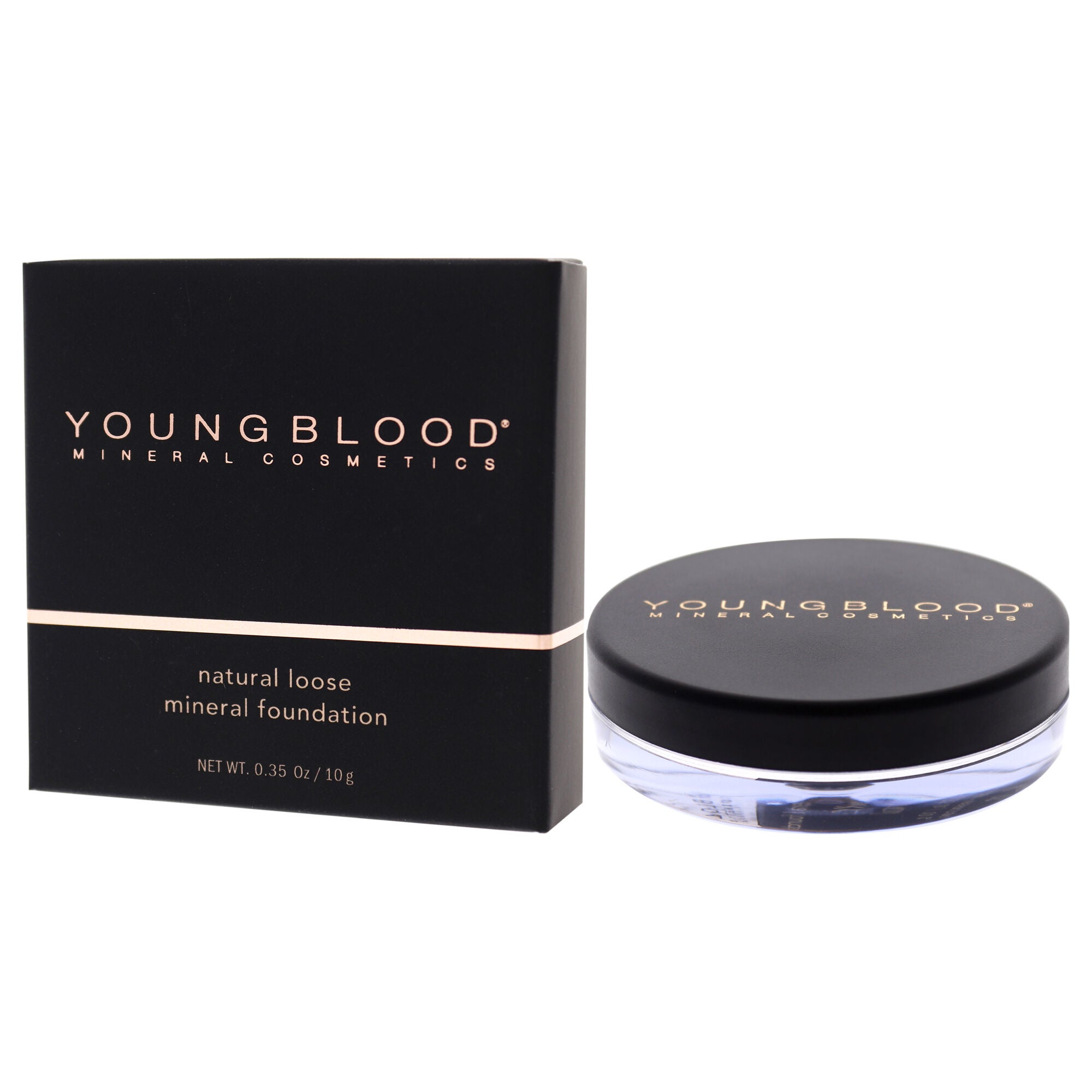 Natural Loose Mineral Foundation - Ivory by Youngblood for Women - 0.35 oz Foundation, , alternate image number 7