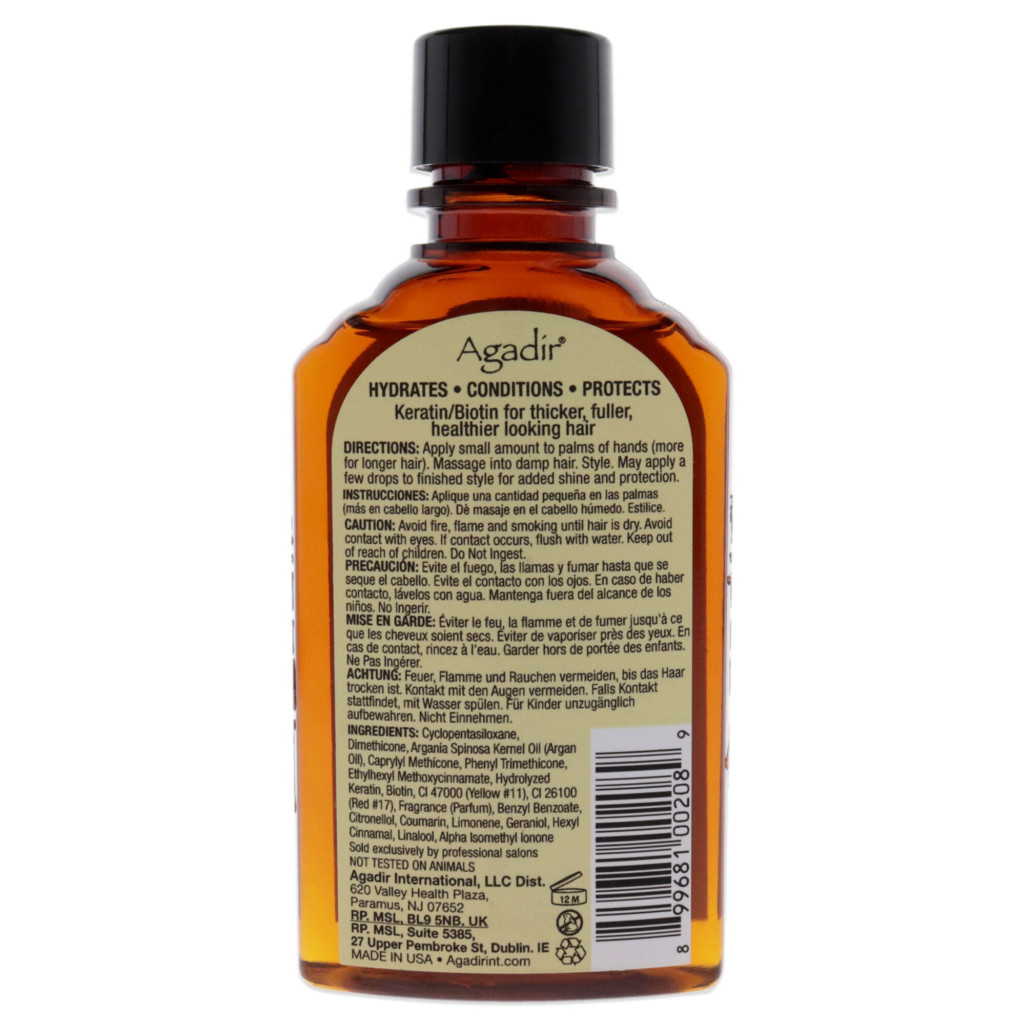 Argan Oil Hair Treatment by Agadir for Unisex - 4 oz Treatment, , alternate image number 3