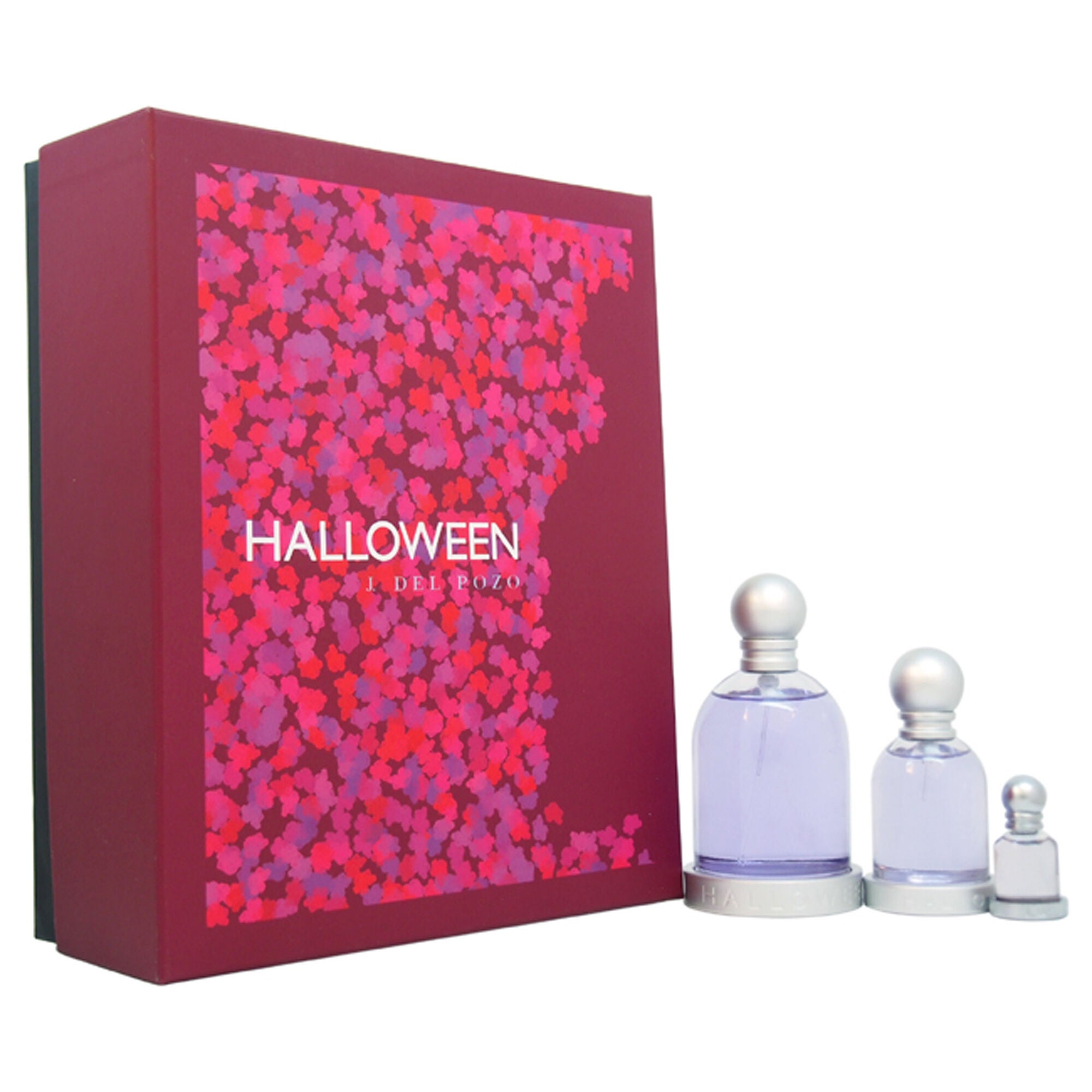 Halloween by J. Del Pozo for Women - 3 Pc Gift Set 3.4oz EDT Spray, 1oz EDT Spray, 0.15oz EDT Splash, See Description, hi-res image number 0