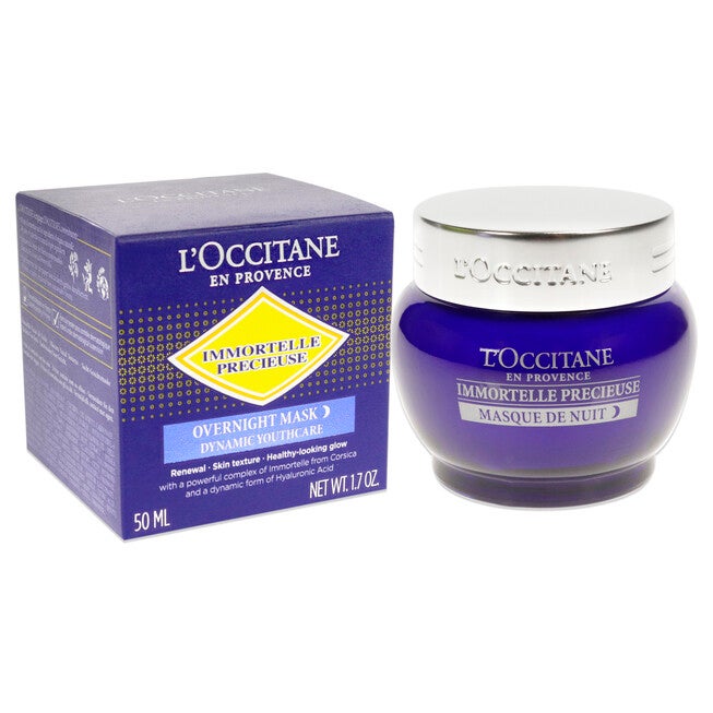 Immortelle Precious Overnight Mask by LOccitane for Unisex - 1.7 oz Mask, , alternate image number 7