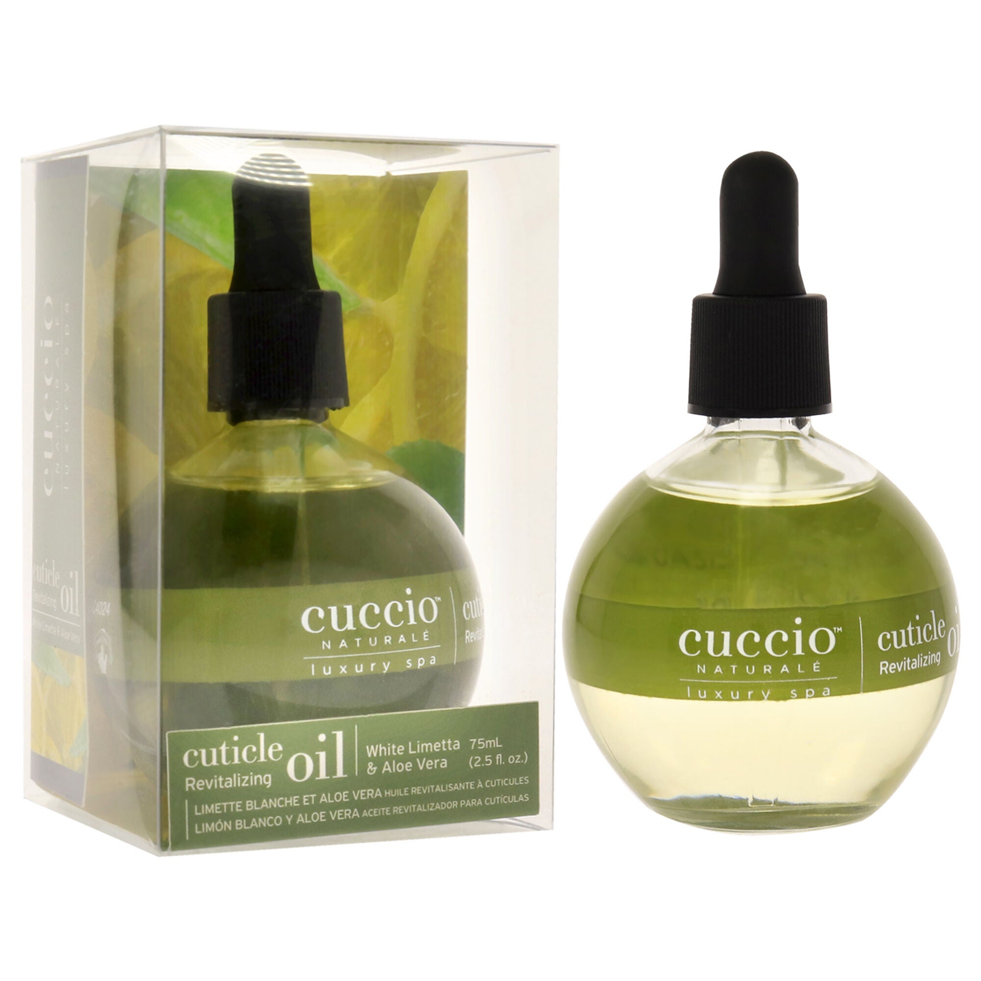 Cuticle Revitalizing Oil - White Limetta and Aloe Vera Manicure by Cuccio Naturale for Unisex - 2.5 oz Oil, , alternate image number 7
