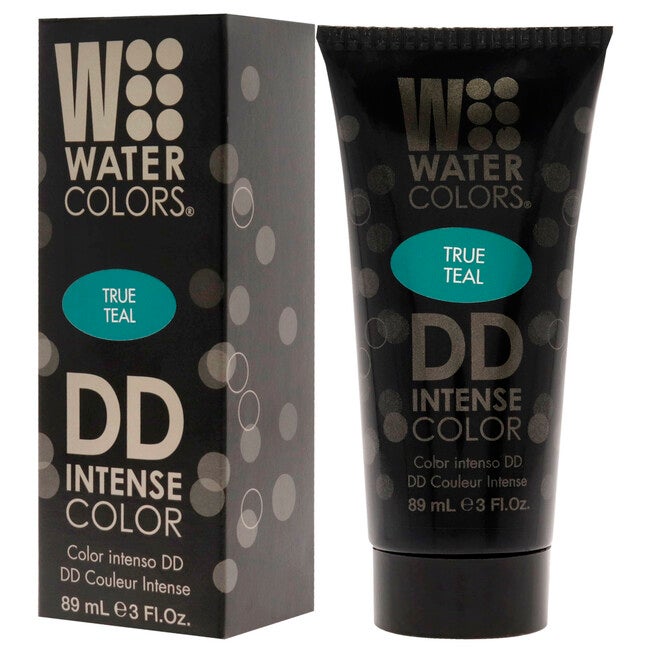 Watercolors DD Intense Color - True Teal by Tressa for Unisex - 3 oz Hair Color, NA, alternate image number null