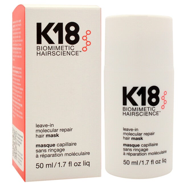 Leave-In Molecular Repair Hair Mask by K18 Hair for Unisex - 1.7 oz Masque, NA, alternate image number null