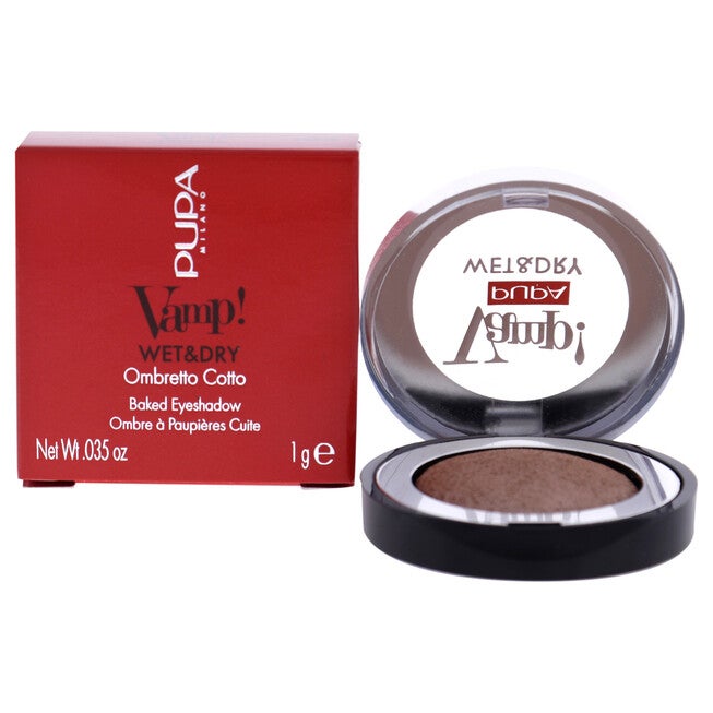 Vamp! Wet and Dry Baked Eyeshadow - 103 Rose Gold by Pupa Milano for Women - 0.035 oz Eye Shadow, See Description, hi-res image number 0