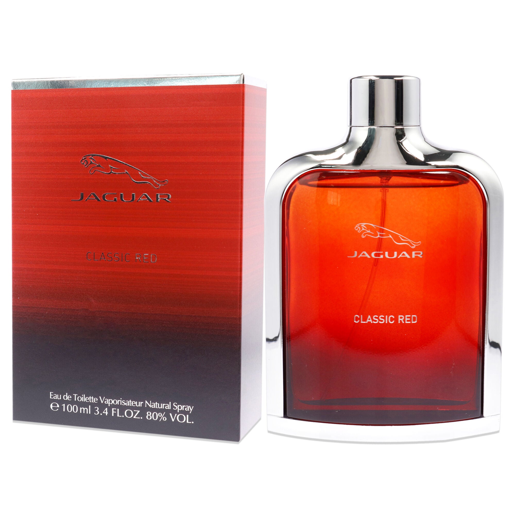 Jaguar Classic Red by Jaguar for Men - 3.4 oz EDT Spray, See Description, alternate image number 3
