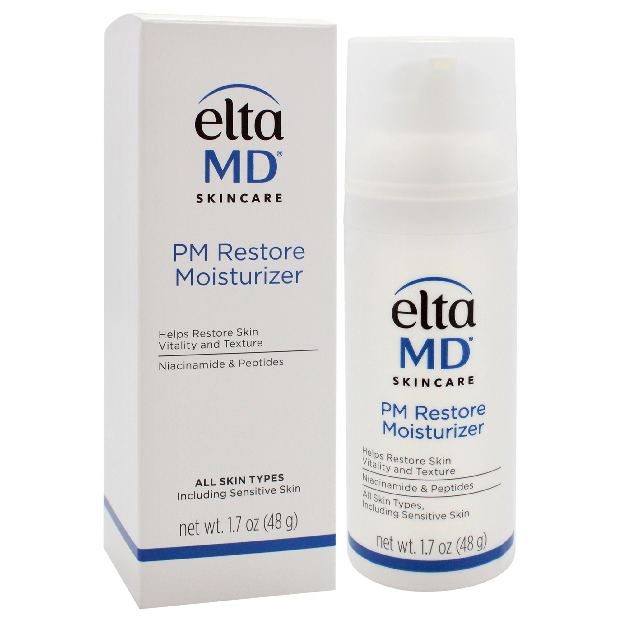 PM Therapy Facial Moisturizer by EltaMD for Unisex - 1.7 oz Moisturizer, See Description, alternate image number 1